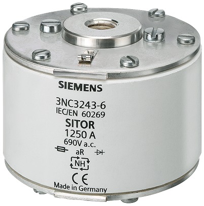 Siemens 1.25kA size NH2 Tag Fuse, 690V