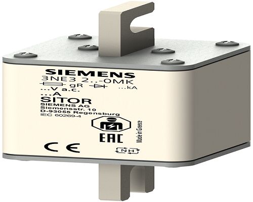 Siemens size NH1 Square Body Fuse, 1kV
