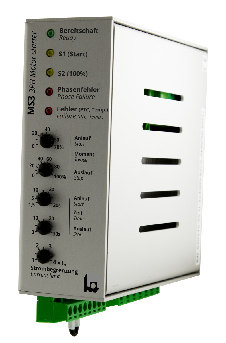Tele MS3 Soft Starter 400V ac, 18.5 kW, 3 Phase, IP40