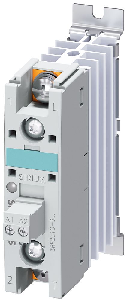 Siemens 3RF2 Series Solid State Relay, 10.5 A Load, DIN Rail Mount, 460 V Load, 24V Control