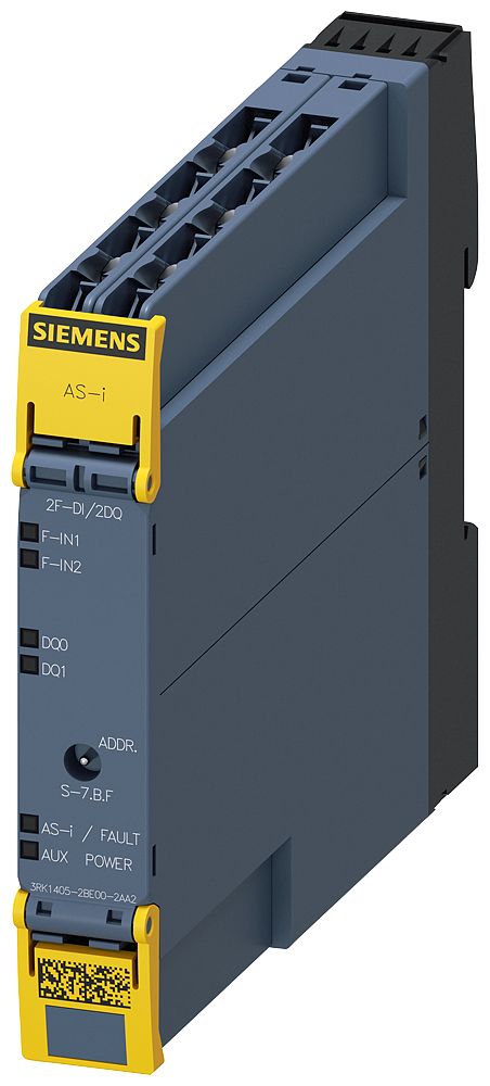 Siemens SC17.5F Series Digital I/O Module, 2 Inputs, 2 Outputs, 18V, 31.6 V, NO