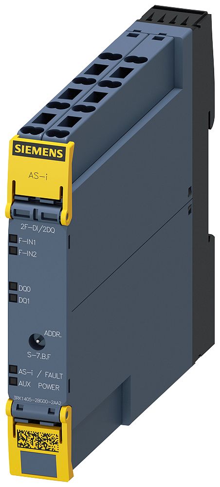 Siemens SC17.5F Series Digital I/O Module, 2 Inputs, 2 Outputs, 18V, 31.6 V, NO