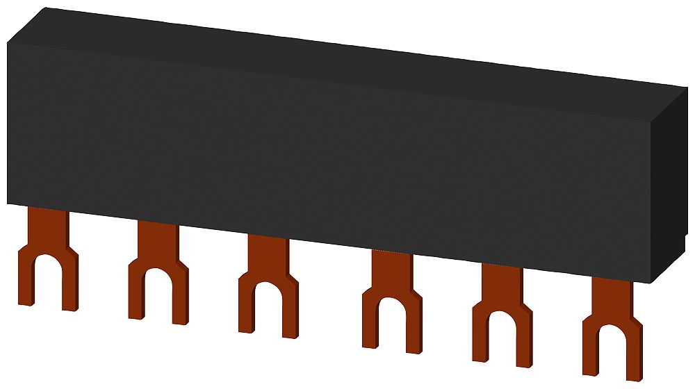 3rv1915-1ab Siemens SIRIUS 3RV1 3 Phase Busbar, 690 V, 45 mm Pitch