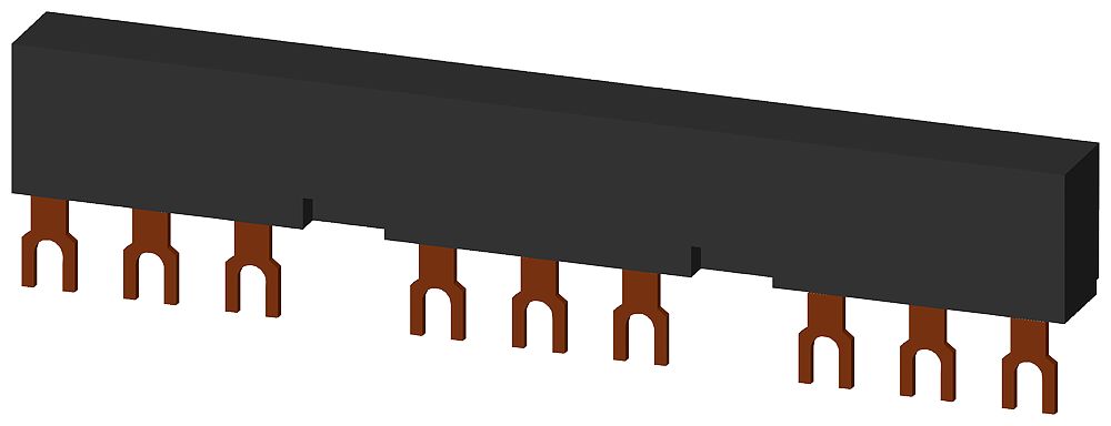 Siemens SIRIUS 3RV1 3 Phase Busbar, 690 V, 55 mm Pitch