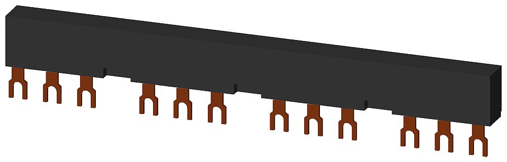 Siemens SIRIUS 3RV1 3 Phase Busbar, 690 V, 55 mm Pitch