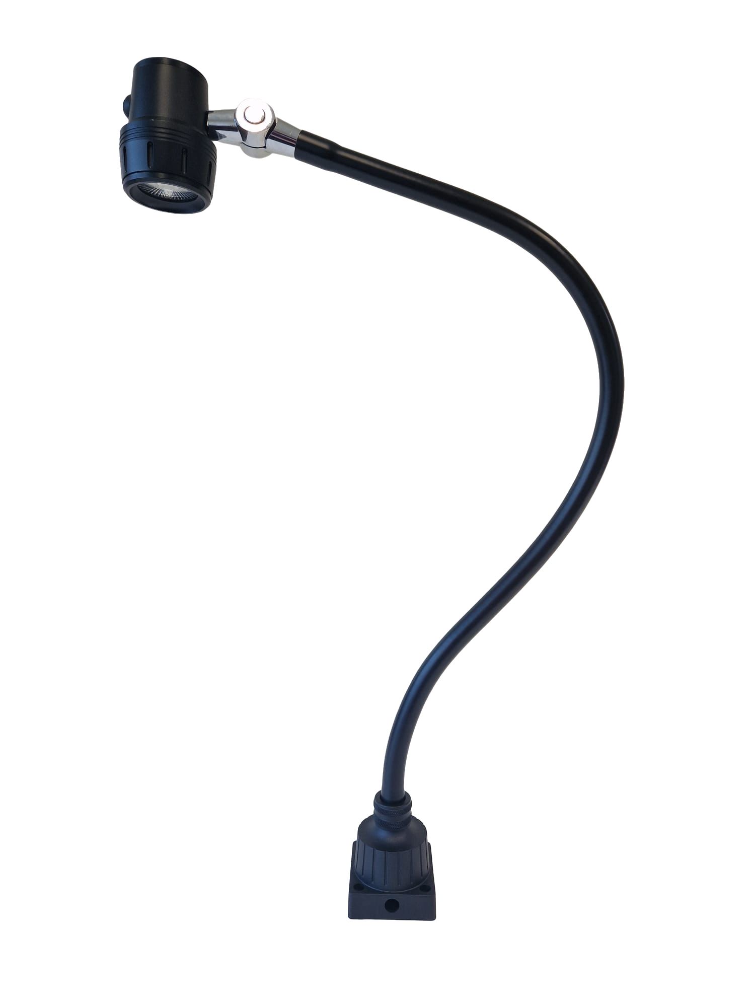 Serious 3 LED Machine Light, 3.3 W, 24V ac/dc, Flexible, IP20, IP65, 700 mm Reach, 63 mm