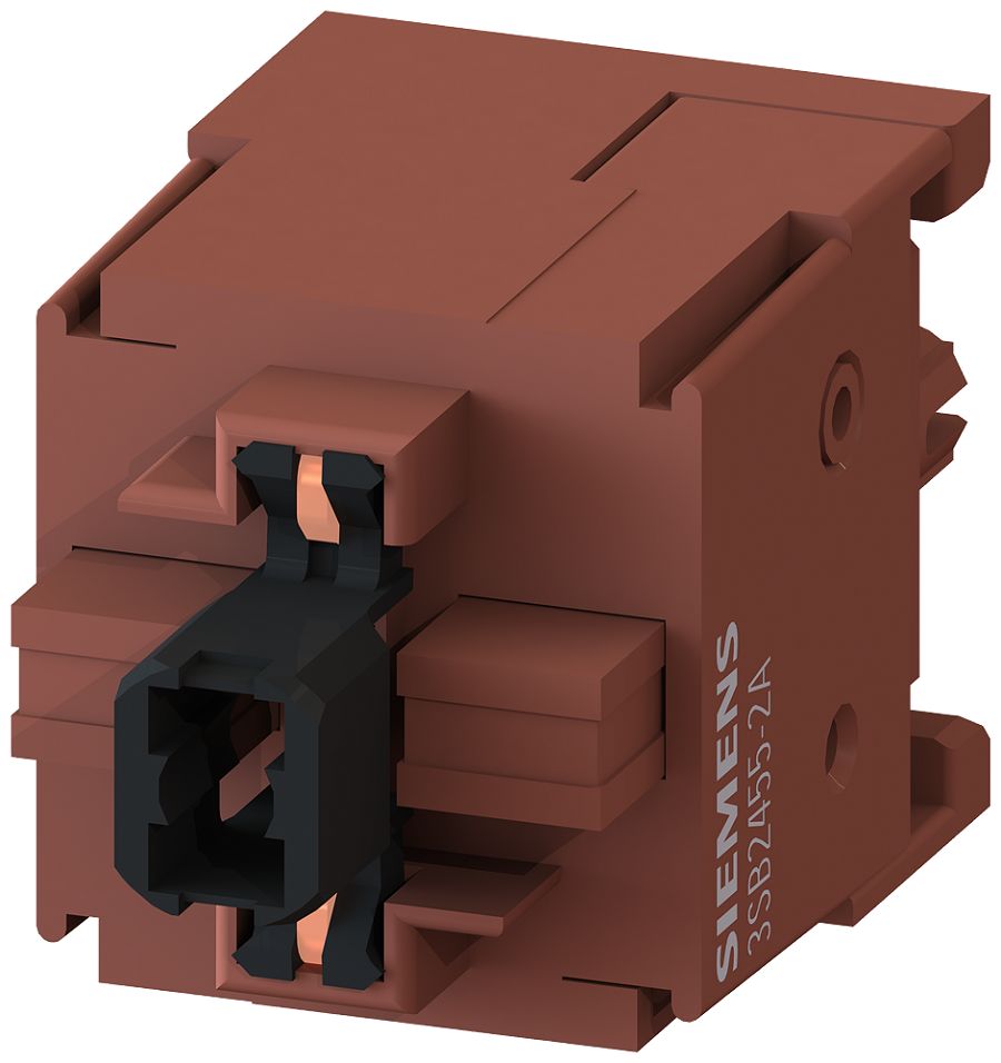 Siemens Incandescent Lamp Holder W2 Snap-Fit - 3SB2455-2A