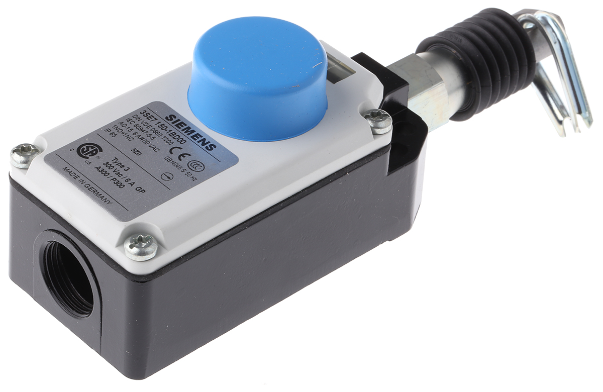 Siemens 3SE7 Rope Pull Switch 164.5 mm, Straight