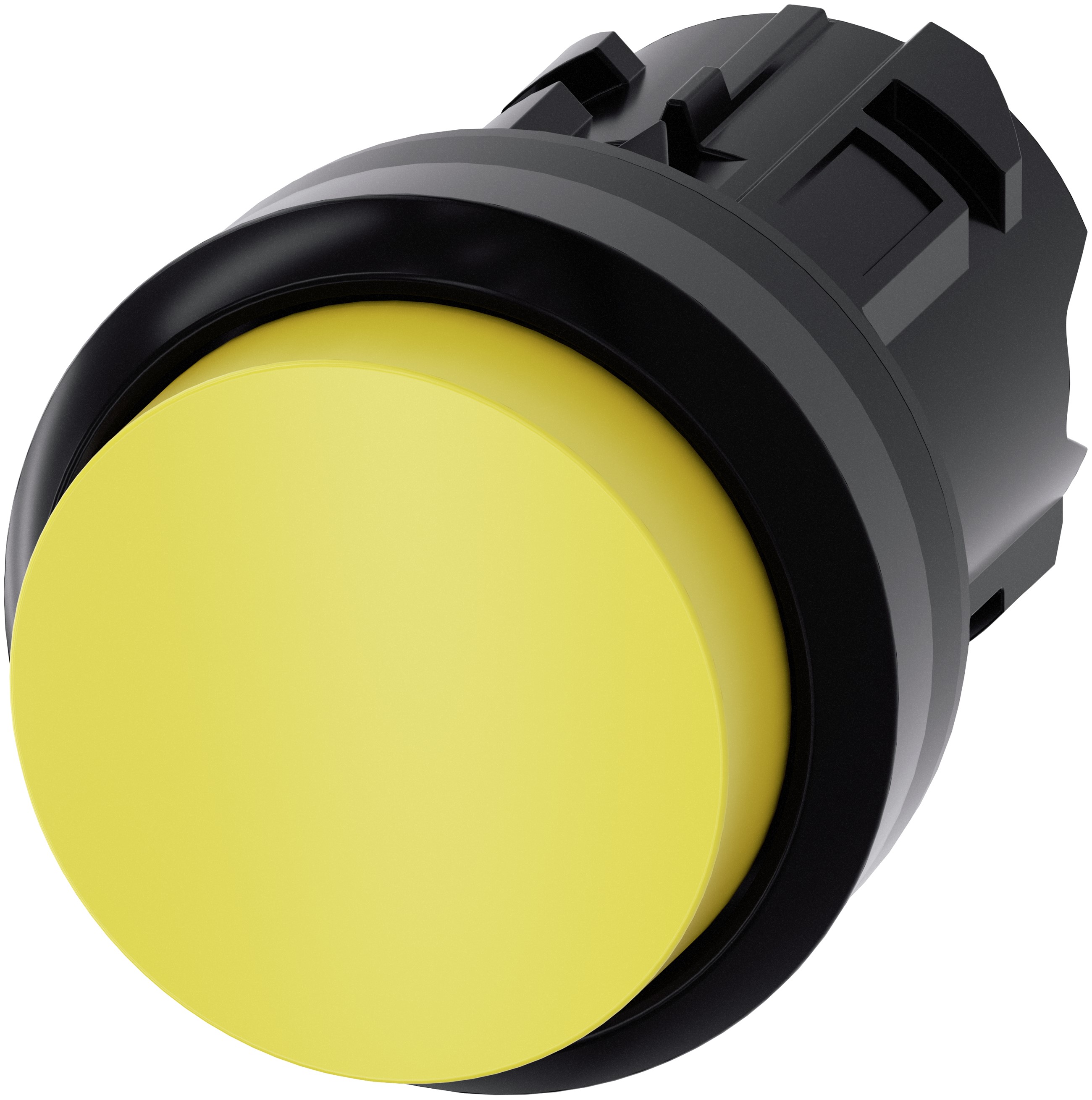 Siemens SIRIUS ACT Series Yellow Momentary Push Button Switch, 22 mm Cutout, IP69K, IP67, IP66