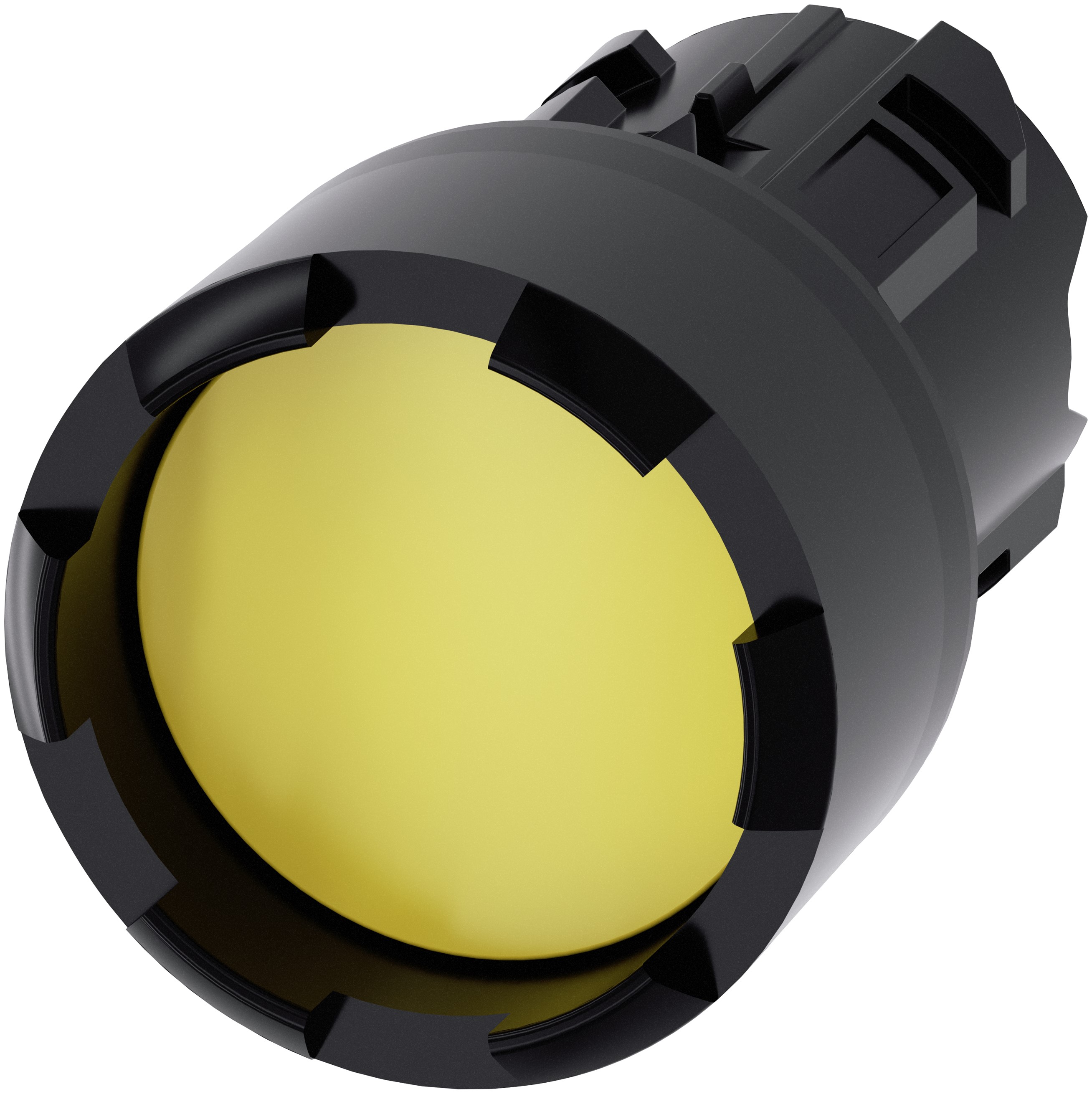 Siemens SIRIUS ACT Series Yellow Momentary Push Button Head, 22 mm Cutout, IP66, IP67, IP69K