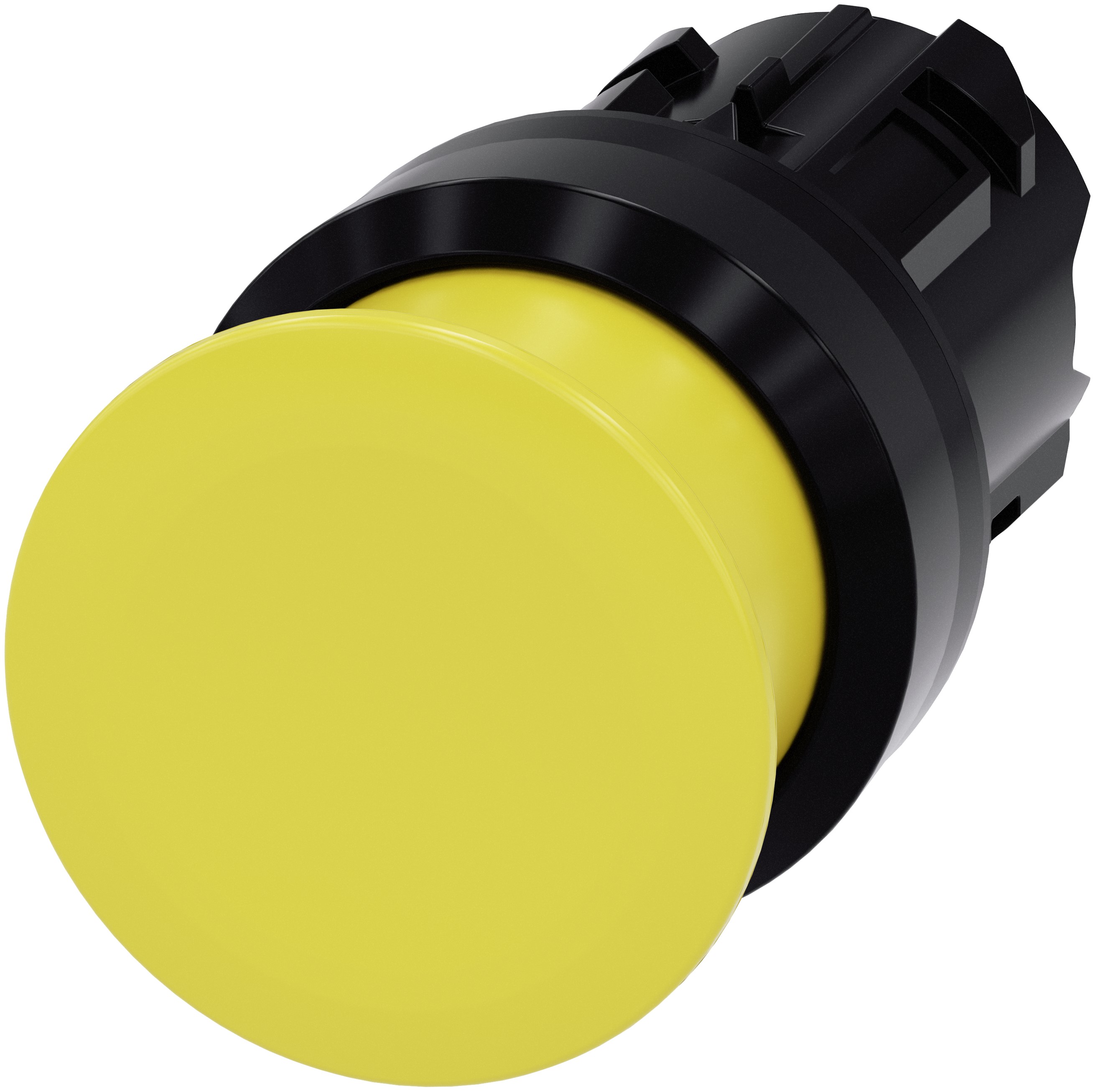 Siemens SIRIUS ACT Series Yellow Momentary Push Button Head, 22 mm Cutout, IP69K, IP67, IP66