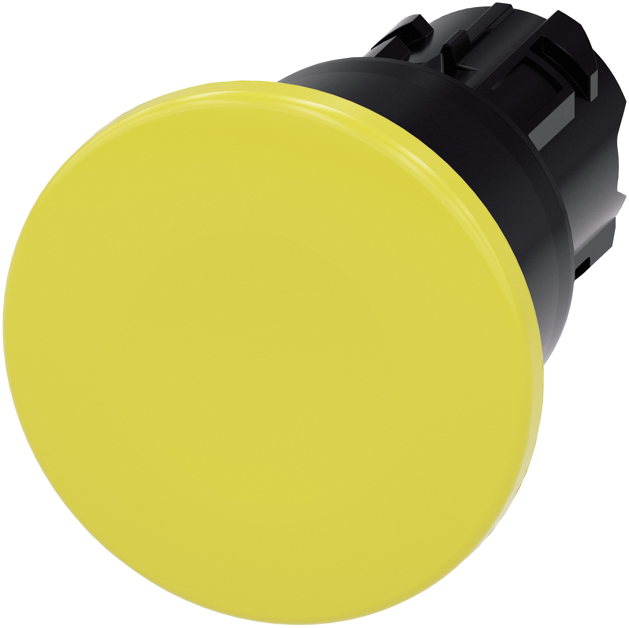 Siemens SIRIUS ACT Series Yellow Latching Push Button Head, 22 mm Cutout, IP66, IP67, IP69K