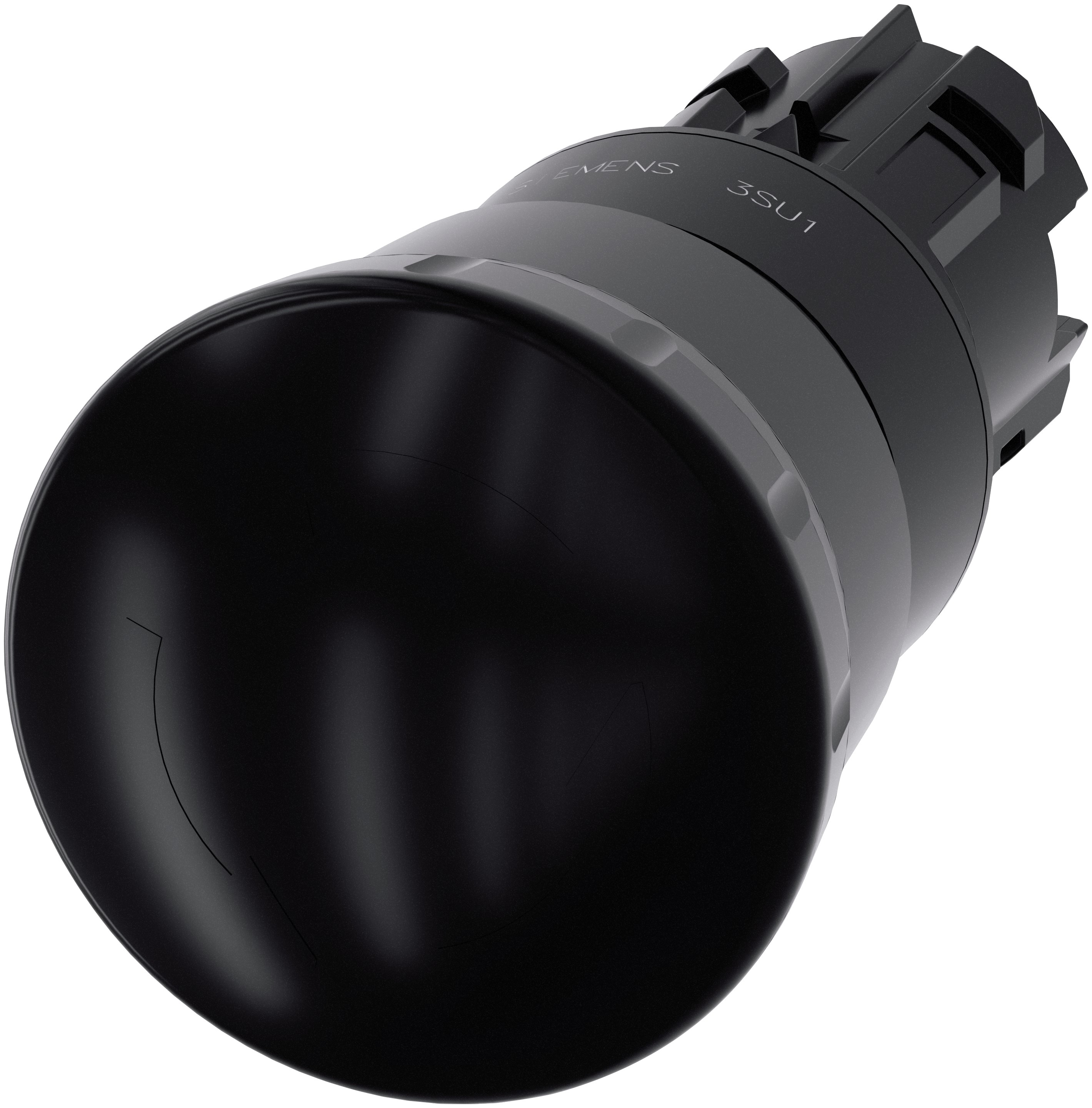 Siemens SIRIUS ACT Series Black Latching Push Button Head, 22 mm Cutout, IP66, IP67, IP69K