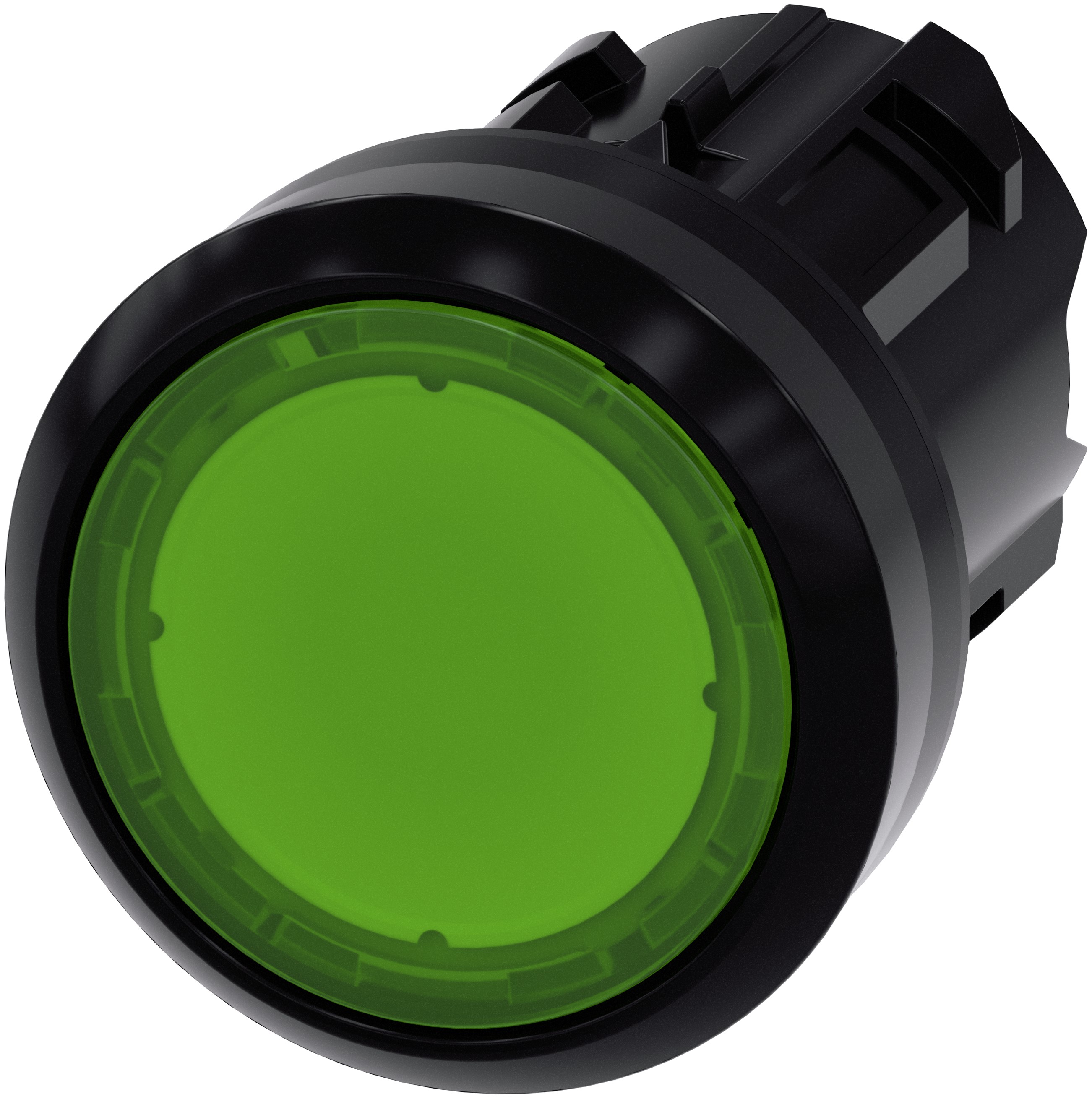 Siemens SIRIUS ACT Series Green Latching Push Button Switch, 22 mm Cutout, IP66, IP67, IP69K