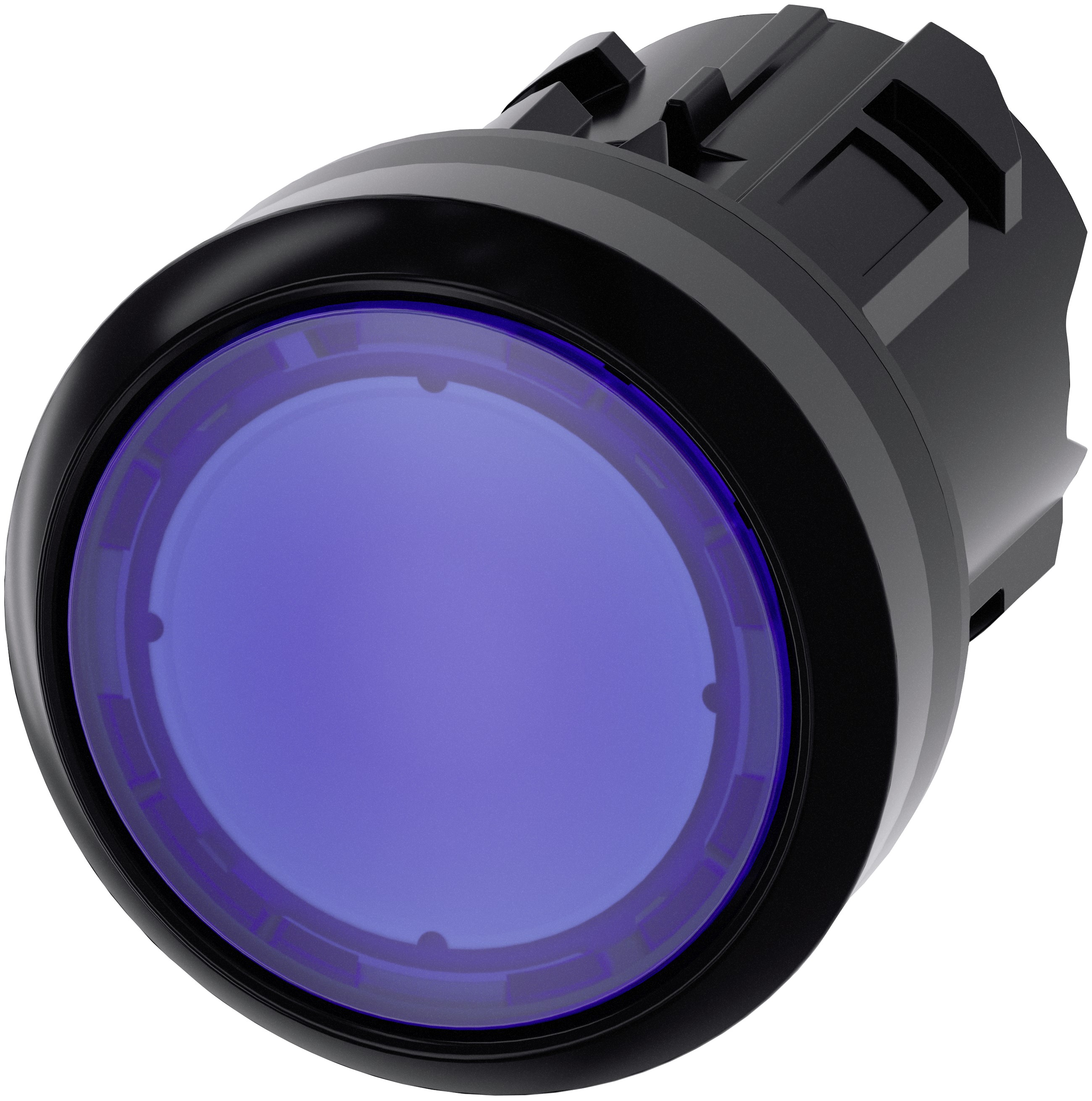 Siemens SIRIUS ACT Series Blue Latching Push Button Head, 22 mm Cutout, IP66, IP67, IP69K