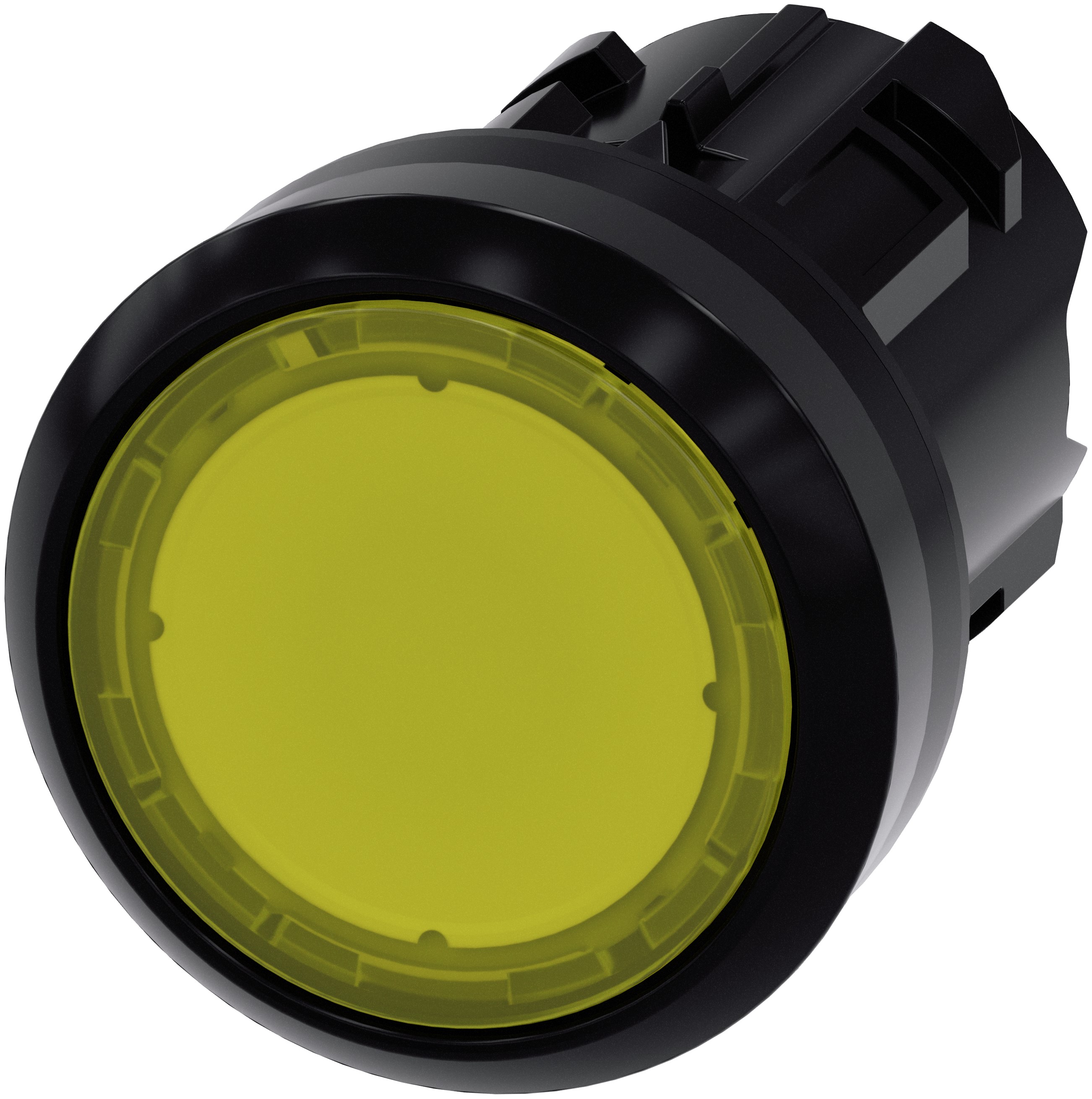 Siemens SIRIUS ACT Series Yellow Momentary Push Button Head, 22 mm Cutout, IP66, IP69K, IP67