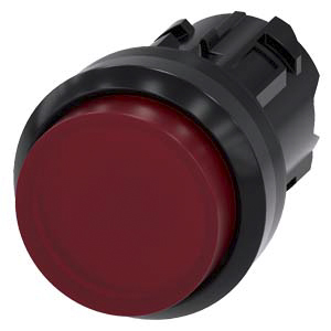 Siemens SIRIUS ACT Series Red Momentary Push Button Switch, 22 mm Cutout, IP66, IP69K, IP67