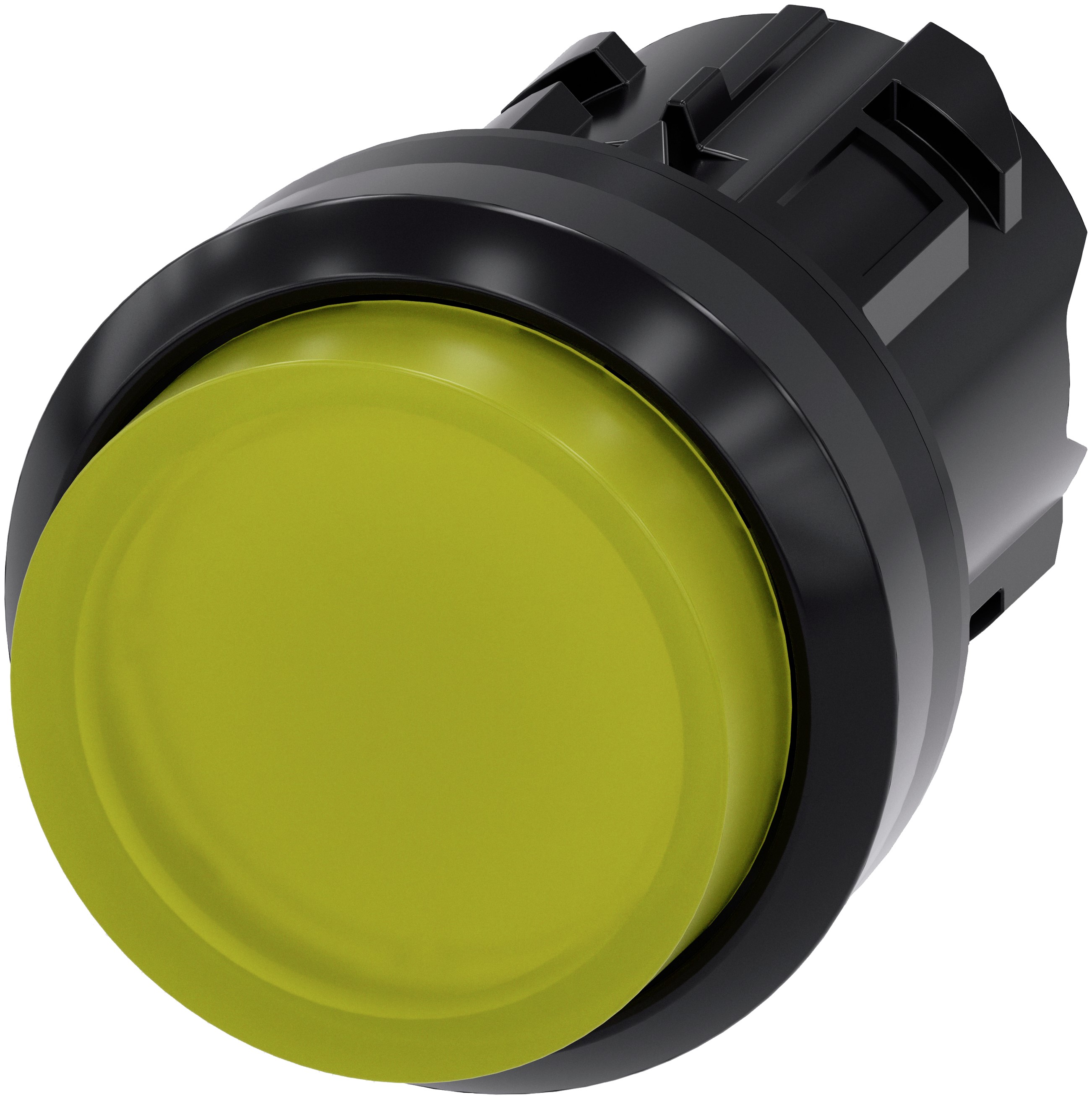 Siemens SIRIUS ACT Series Yellow Momentary Push Button Head, 22 mm Cutout, IP67, IP69K, IP66