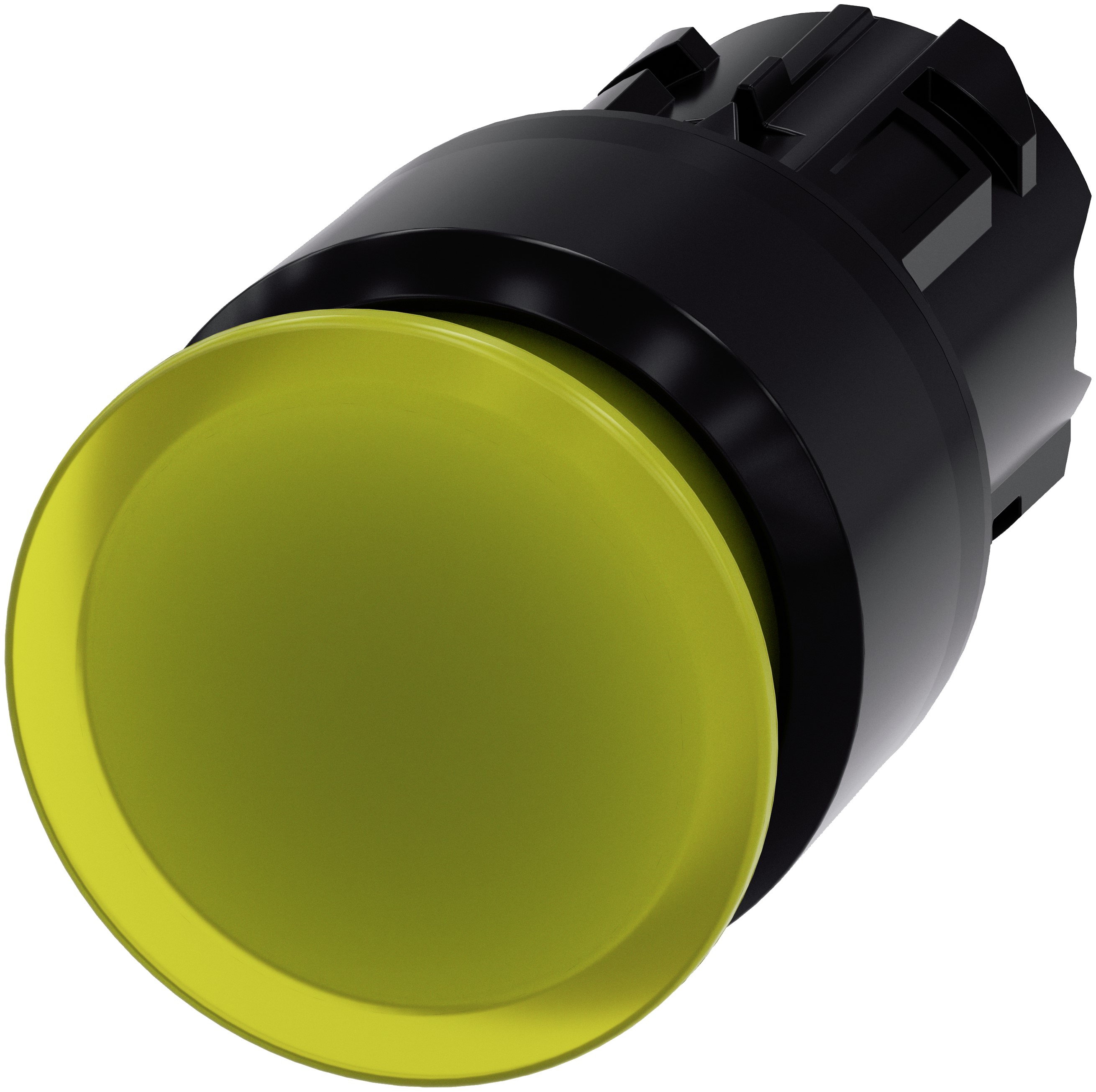 Siemens SIRIUS ACT Series Yellow Latching Push Button Head, 22 mm Cutout, IP66, IP67, IP69K