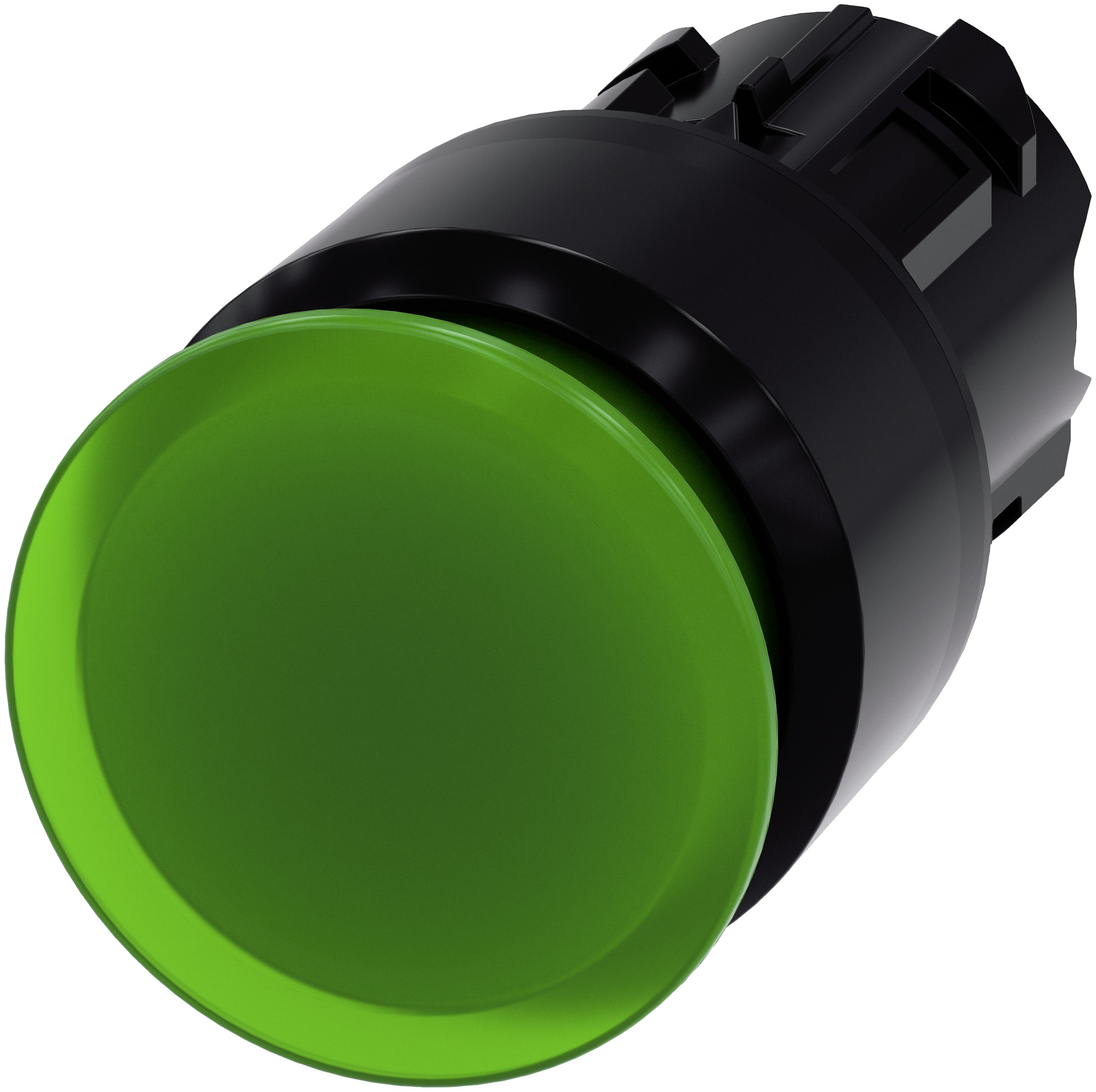 Siemens SIRIUS ACT Series Green Latching Push Button Head, 22 mm Cutout, IP66, IP67, IP69K