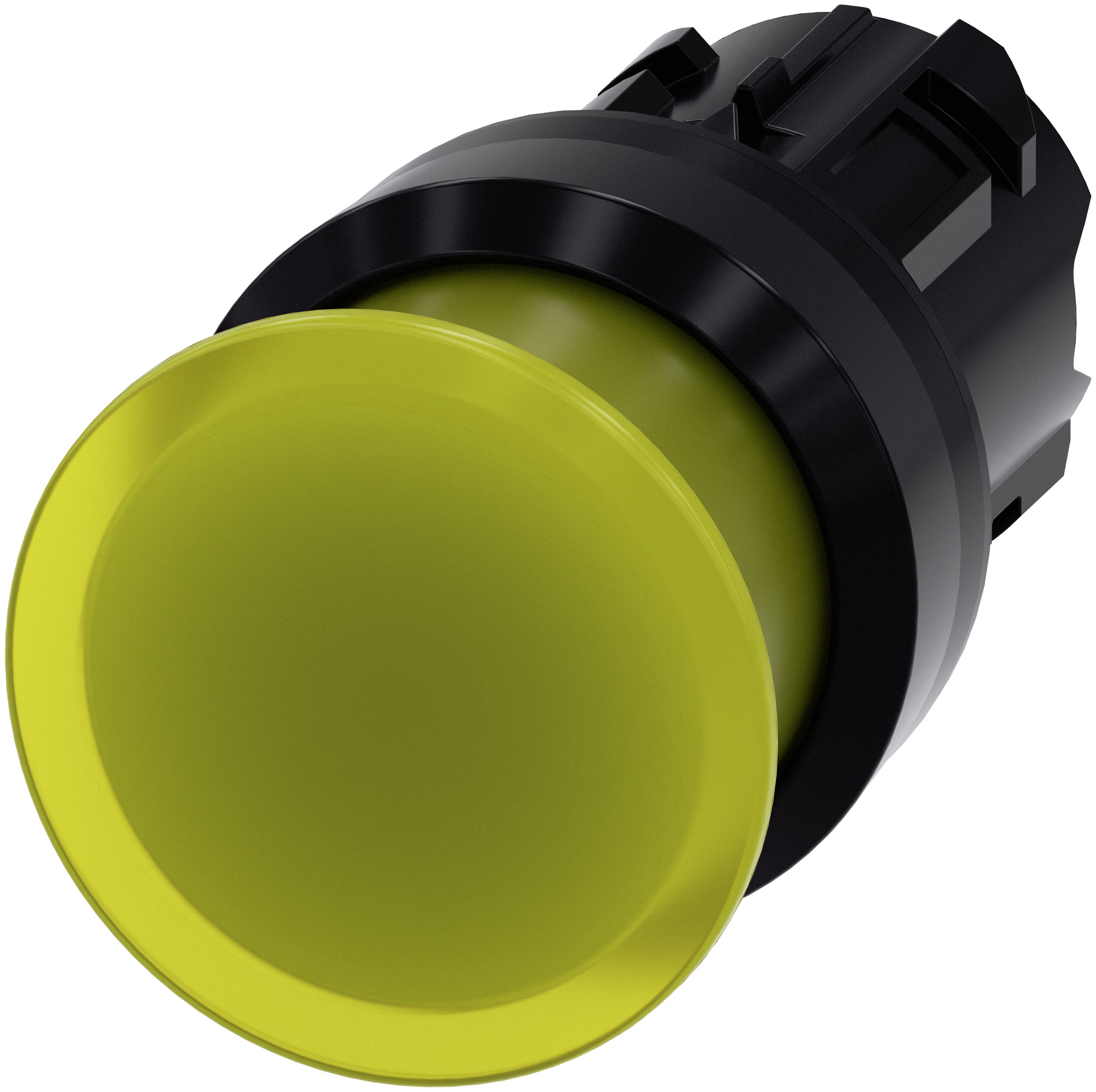 Siemens SIRIUS ACT Series Yellow Momentary Push Button Head, 22 mm Cutout, IP66, IP67, IP69K