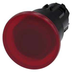 Siemens SIRIUS ACT Series Red Latching Push Button Switch, 22 mm Cutout, IP67, IP69K, IP66