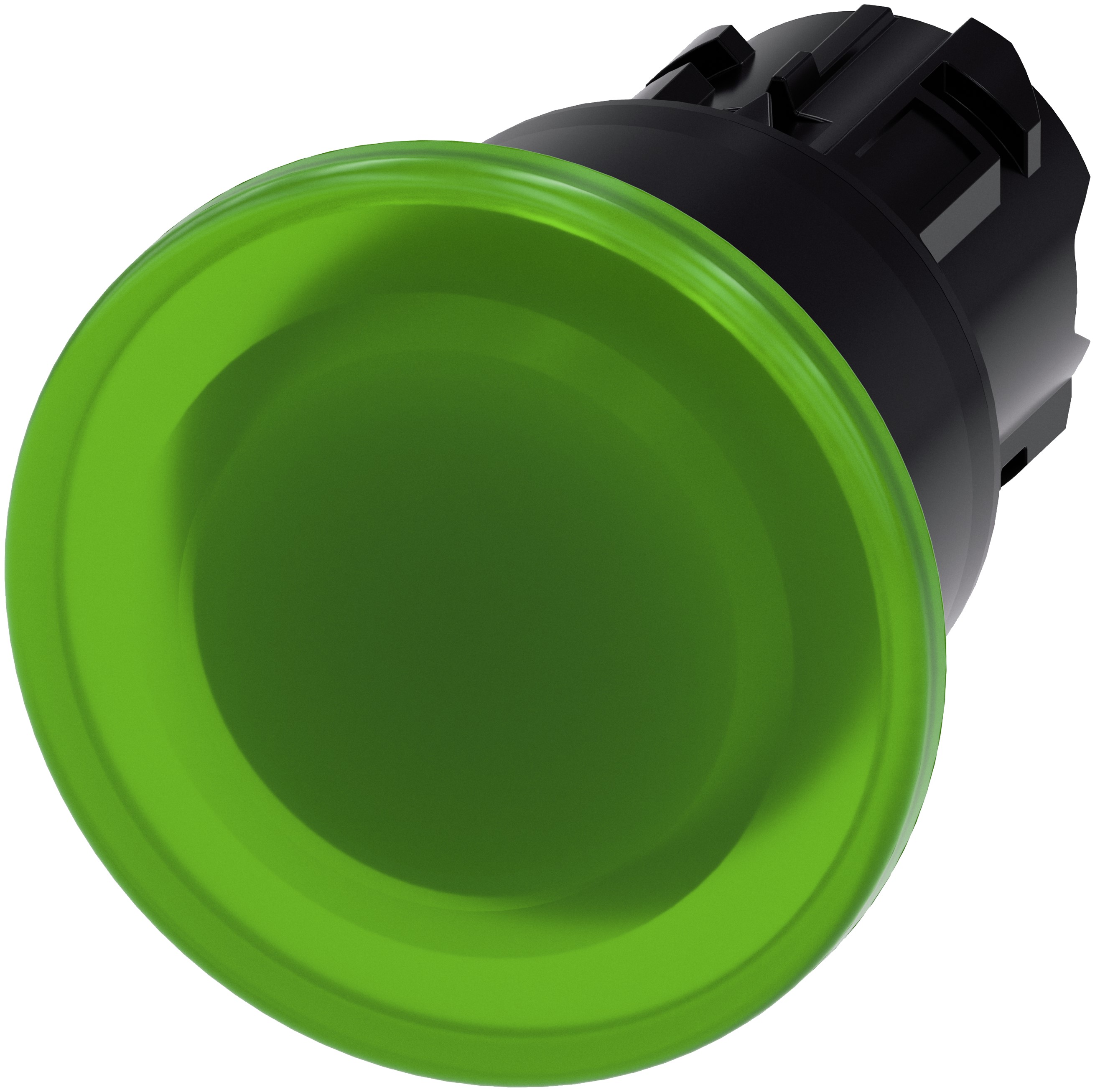 Siemens SIRIUS ACT Series Green Latching Push Button Head, 22 mm Cutout, IP66, IP69K, IP67