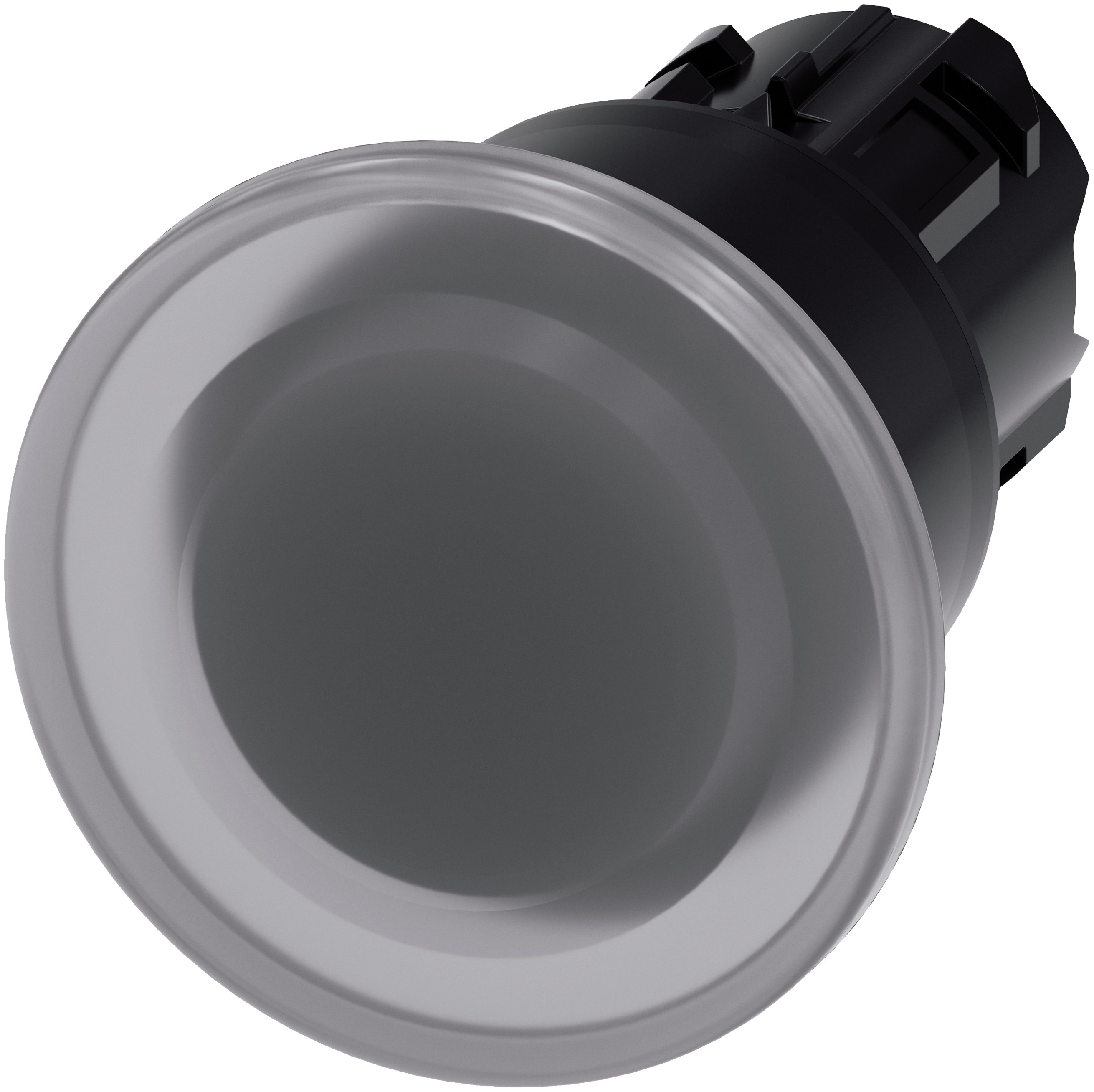 Siemens SIRIUS ACT Series Clear Latching Push Button Head, 22 mm Cutout, IP66, IP67, IP69K