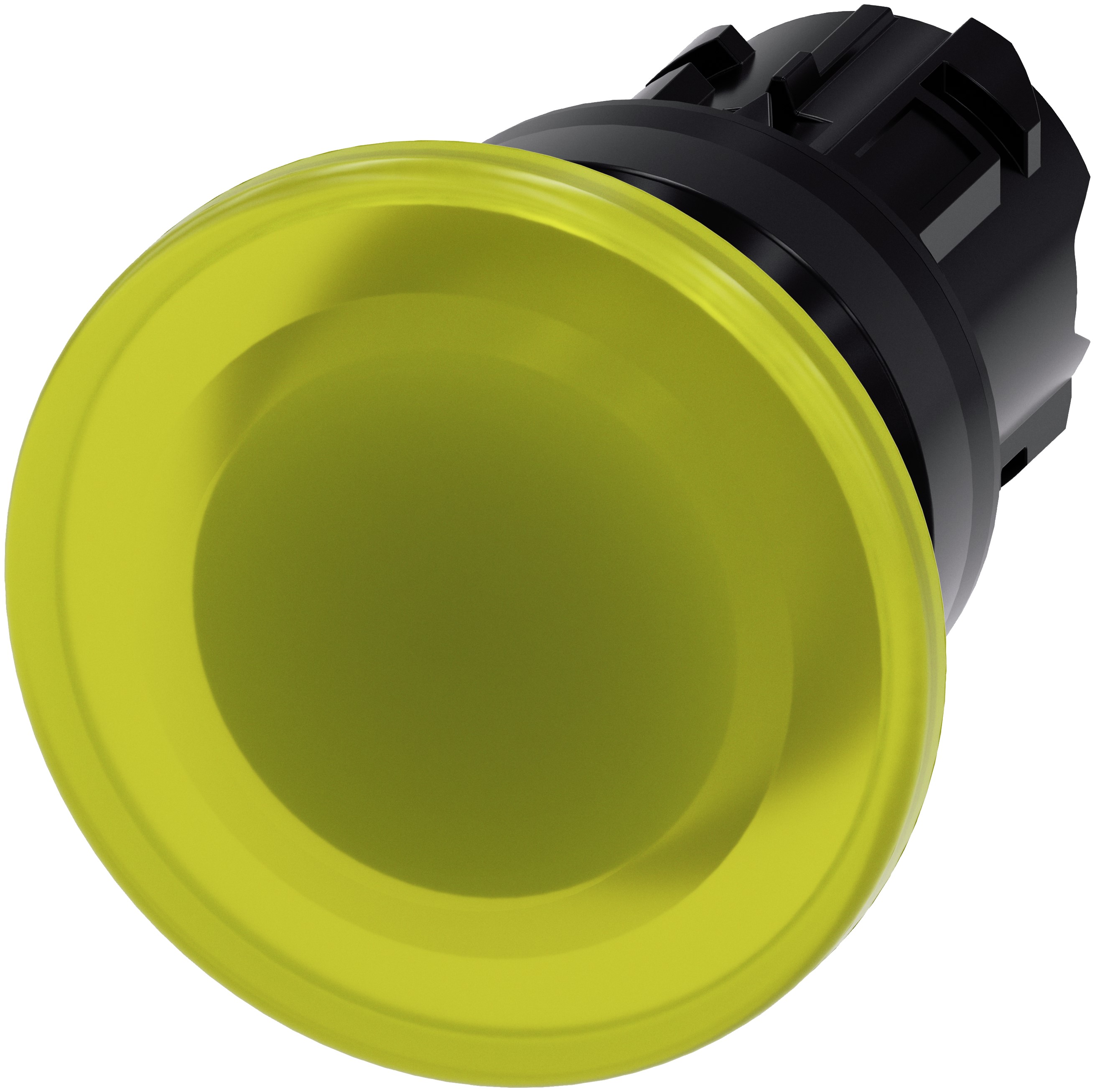 Siemens SIRIUS ACT Series Yellow Momentary Push Button Head, 22 mm Cutout, IP66, IP67, IP69K