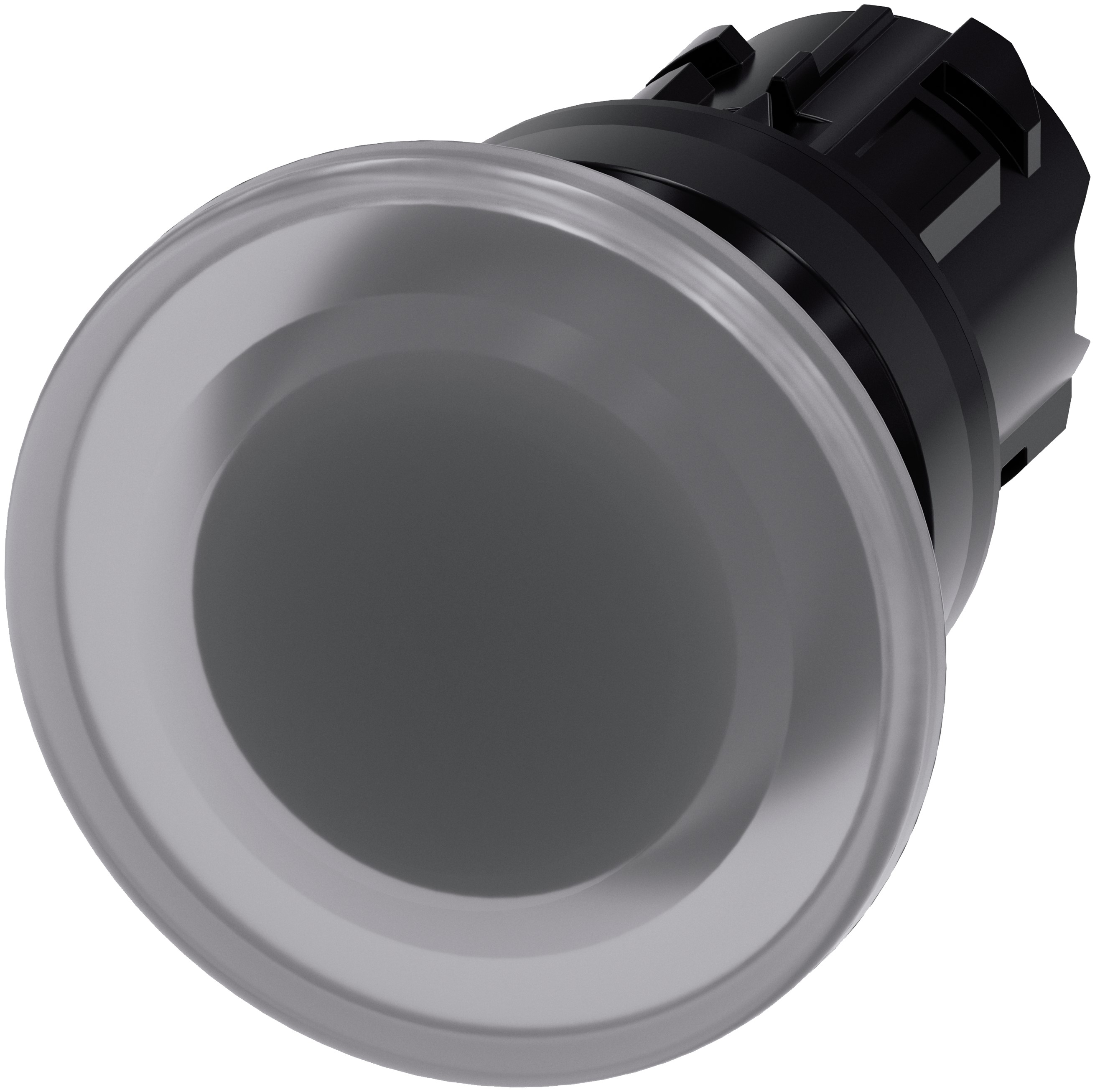 Siemens SIRIUS ACT Series Clear Momentary Push Button Head, 22 mm Cutout, IP67, IP66, IP69K
