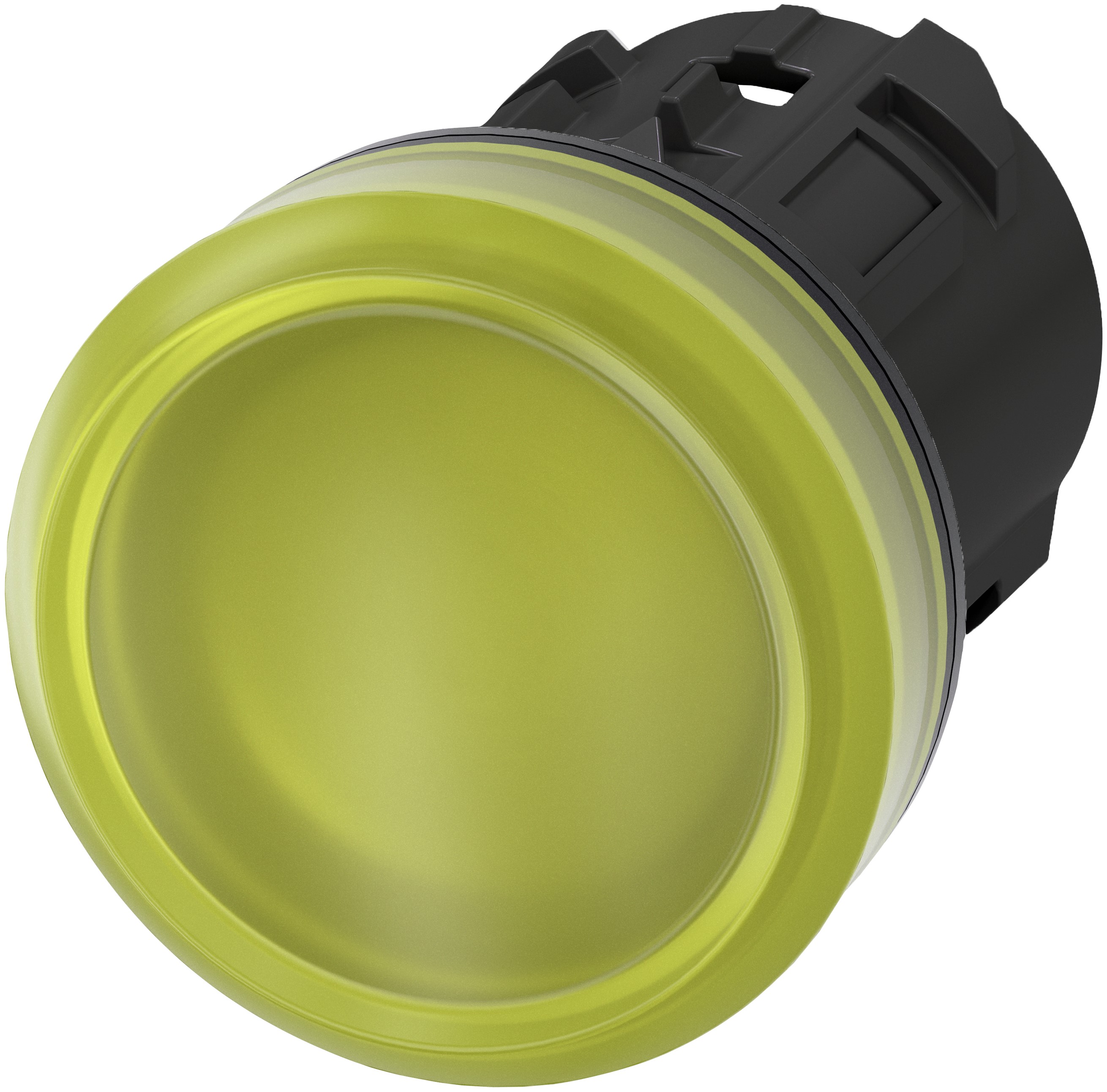 Siemens Yellow Pilot Light Head, 22 mm Cutout SIRIUS ACT 3SU10 Series