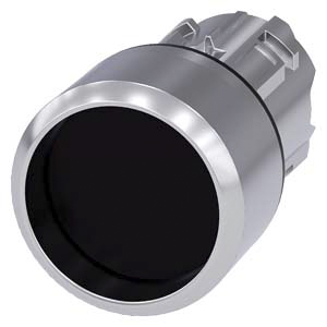 Siemens SIRIUS ACT Series Black Momentary Push Button Switch, 22 mm Cutout, IP66, IP67, IP69K