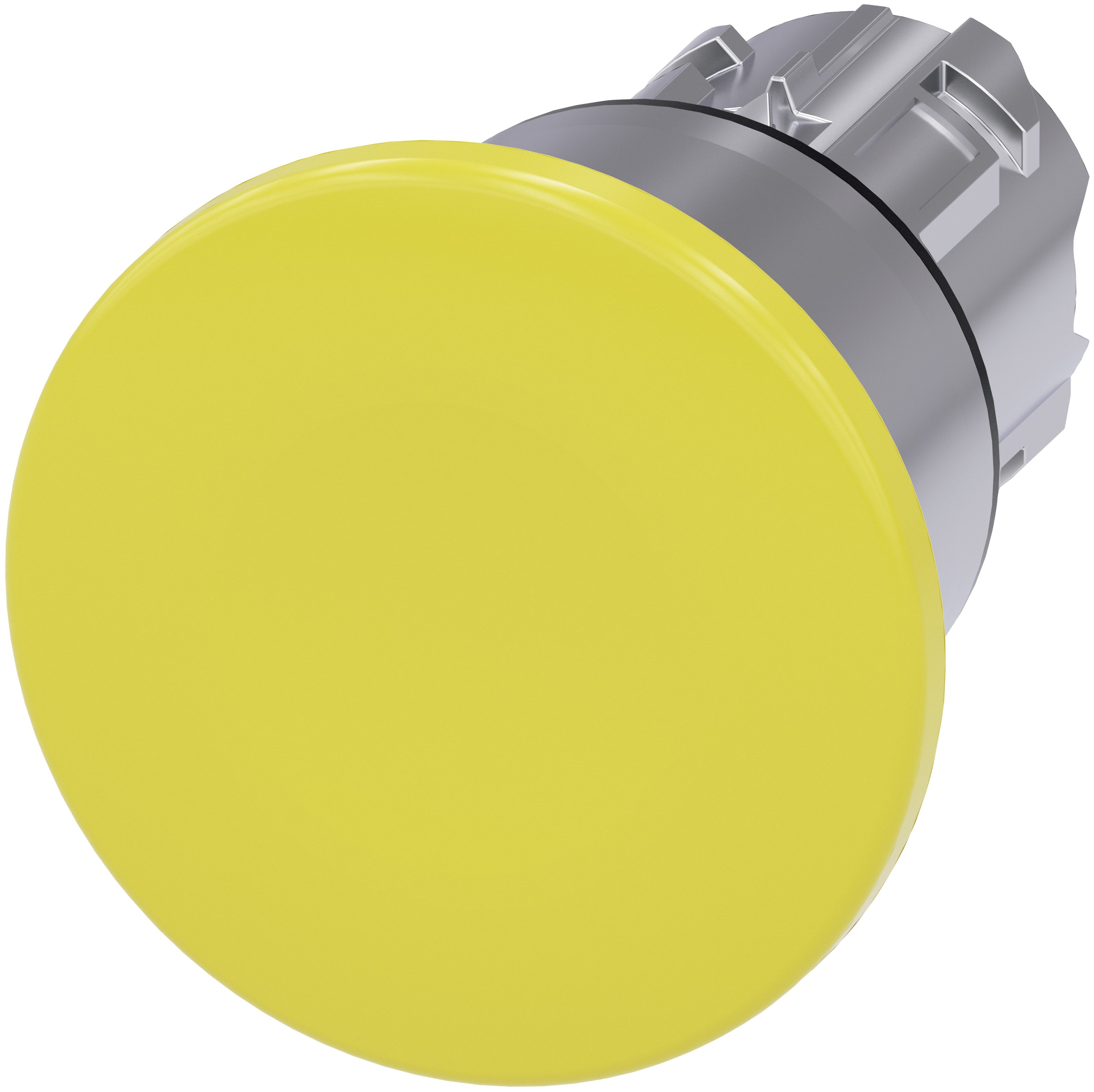 Siemens SIRIUS ACT Series Yellow Latching Push Button Head, 22 mm Cutout, IP69K, IP67, IP66