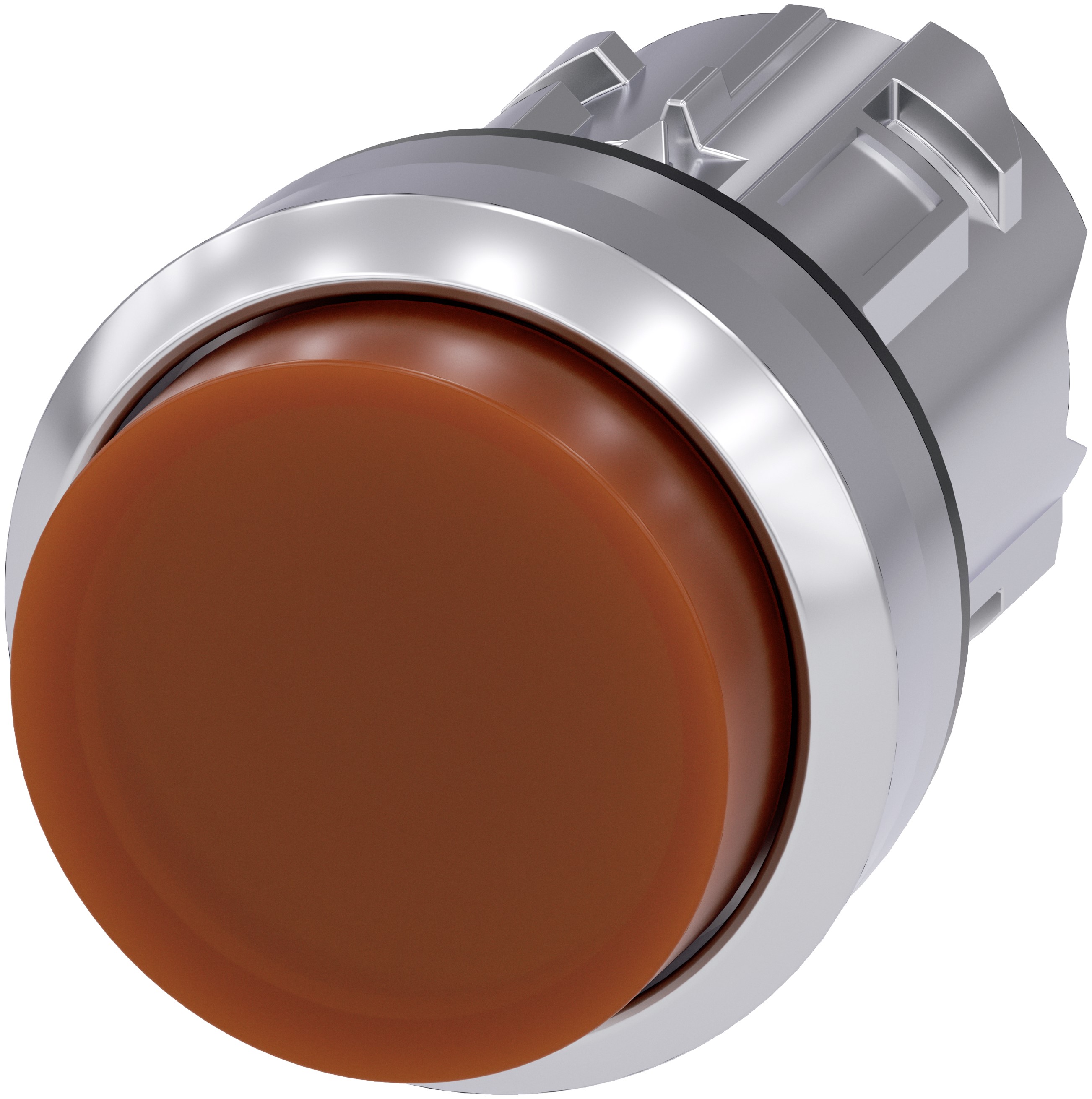 Siemens SIRIUS ACT Series Amber Momentary Push Button Head, 22 mm Cutout, IP66, IP67, IP69K