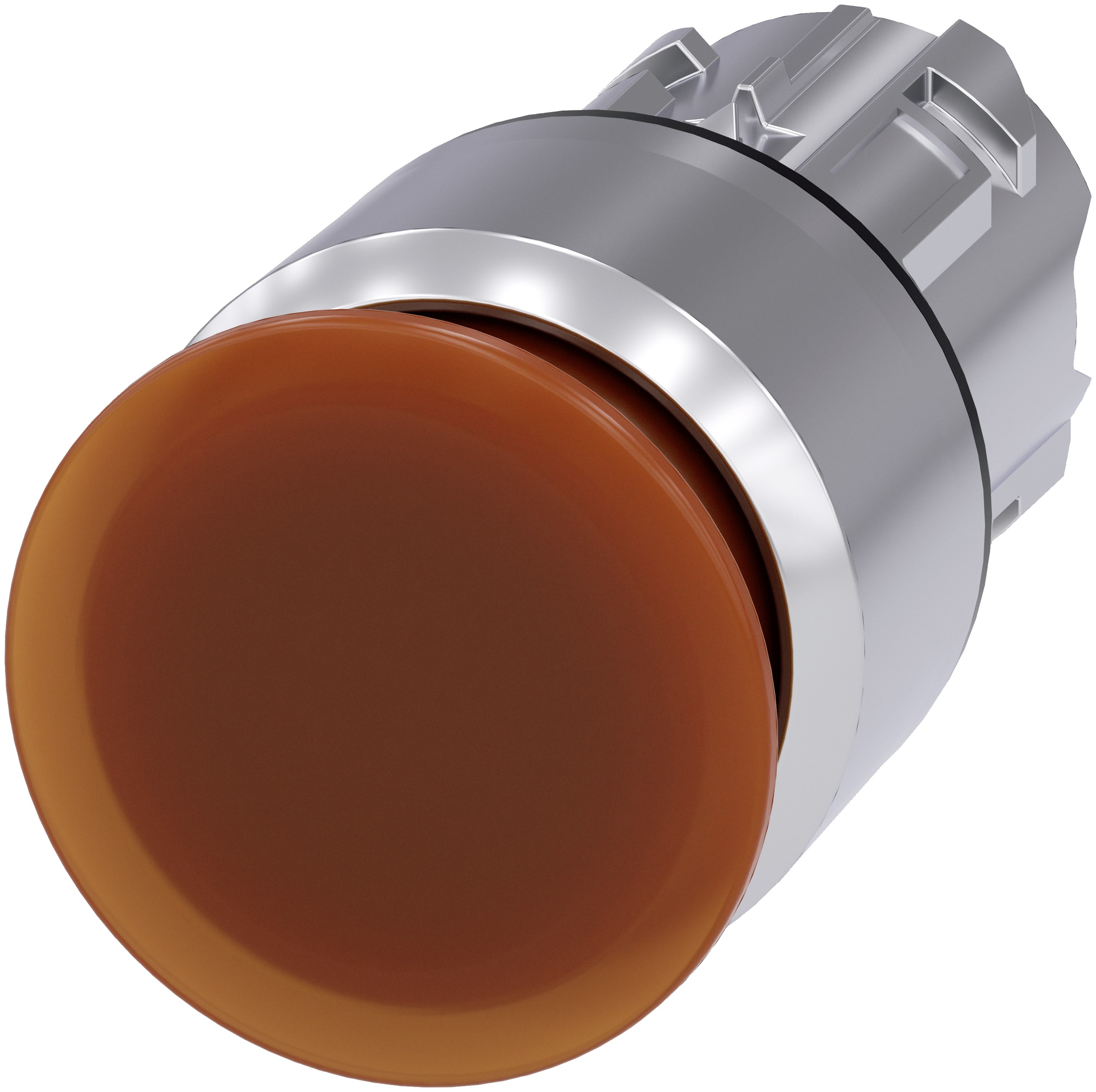 Siemens SIRIUS ACT Series Amber Latching Push Button Head, 22 mm Cutout, IP69K, IP67, IP66