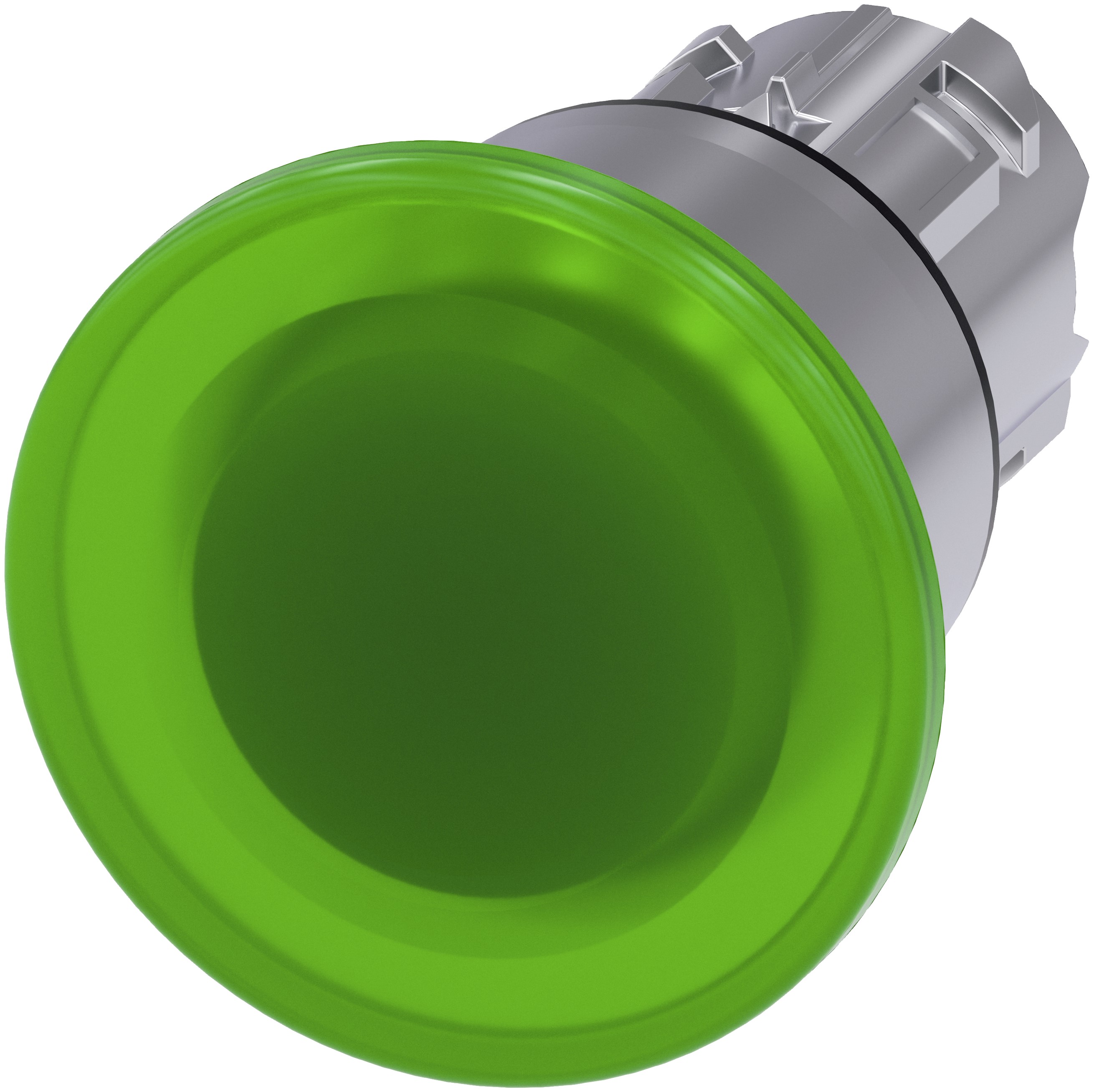 Siemens SIRIUS ACT Series Green Latching Push Button Head, 22 mm Cutout, IP66, IP69K, IP67