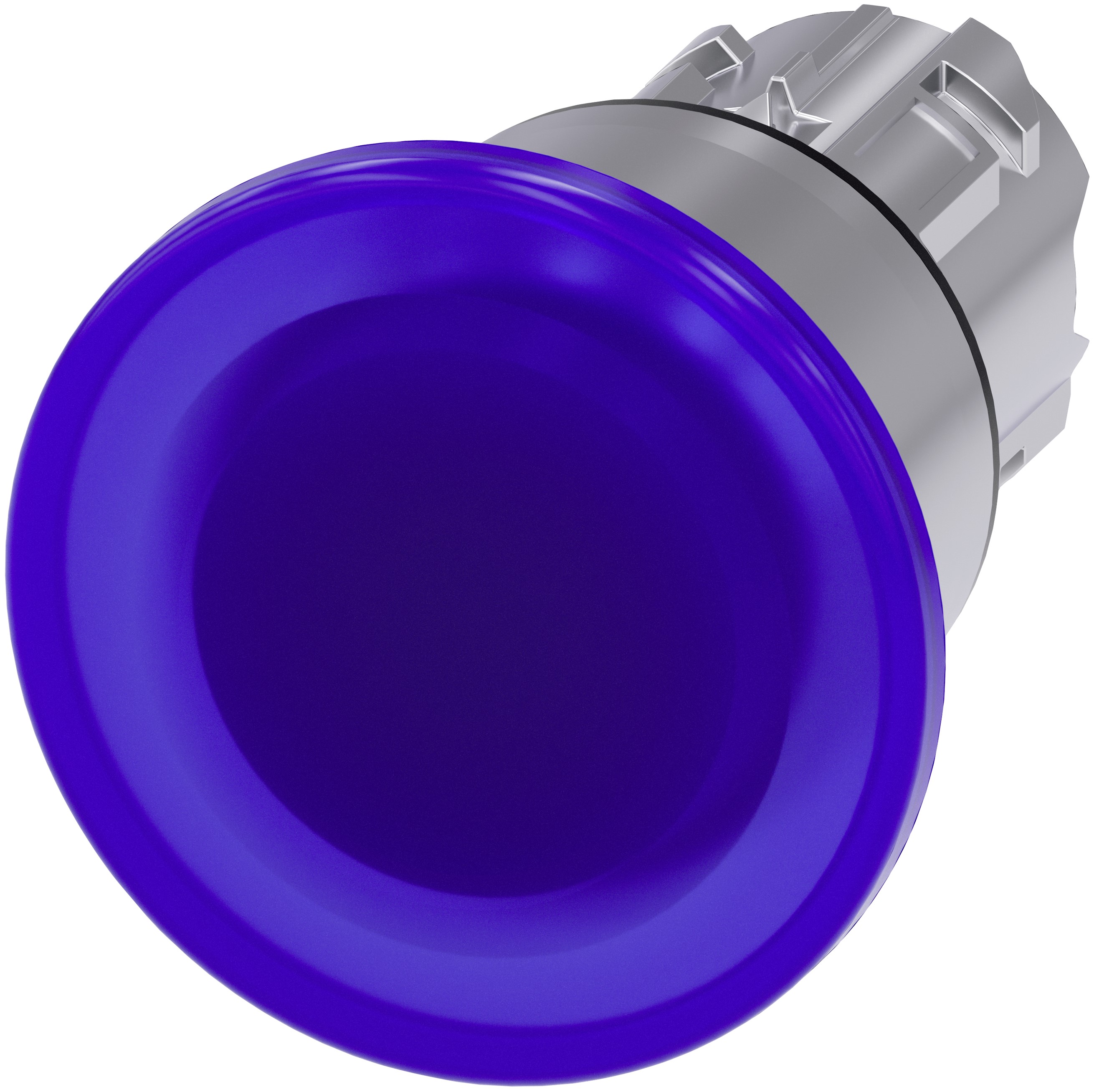 Siemens SIRIUS ACT Series Blue Latching Push Button Head, 22 mm Cutout, IP66, IP67, IP69K