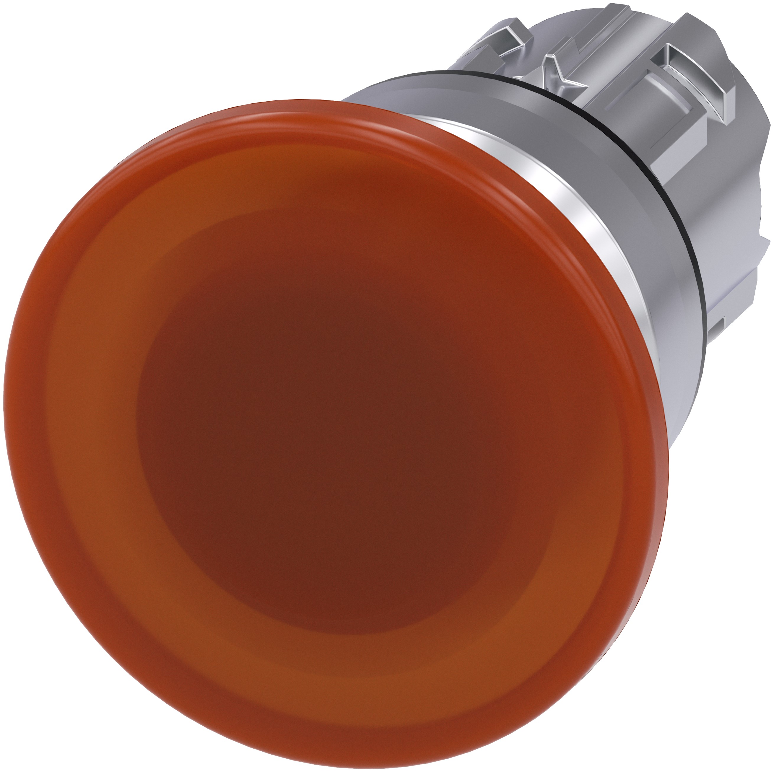 Siemens SIRIUS ACT Series Amber Momentary Push Button Head, 22 mm Cutout, IP66, IP67, IP69K