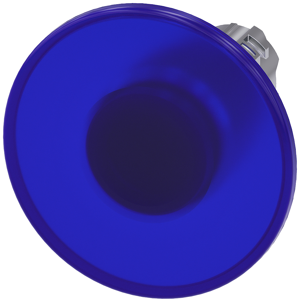 Siemens SIRIUS ACT Series Blue Latching Push Button Head, 22 mm Cutout, IP66, IP67, IP69K