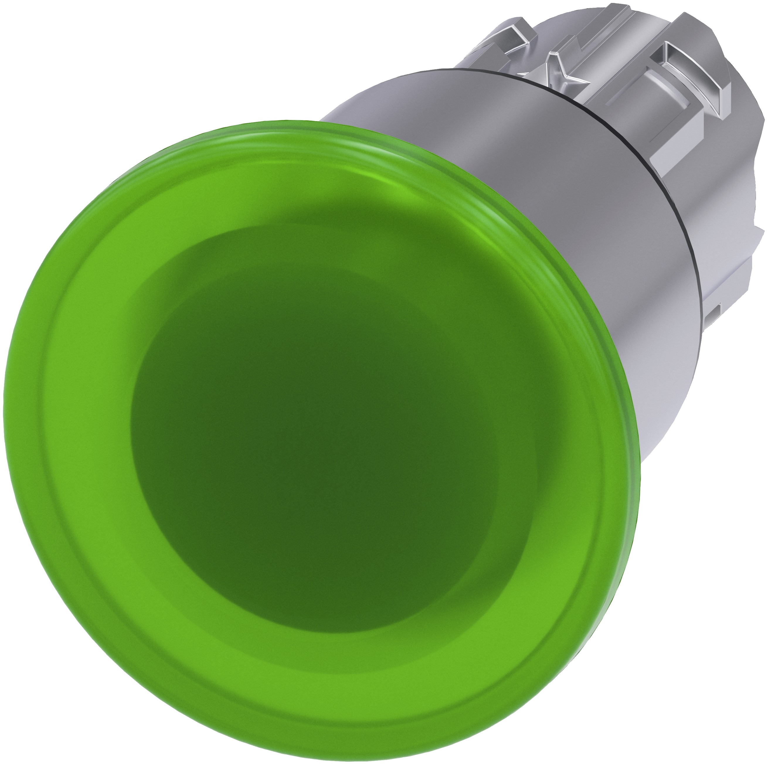 Siemens SIRIUS ACT Series Green Latching Push Button Head, 22 mm Cutout, IP66, IP69K, IP67