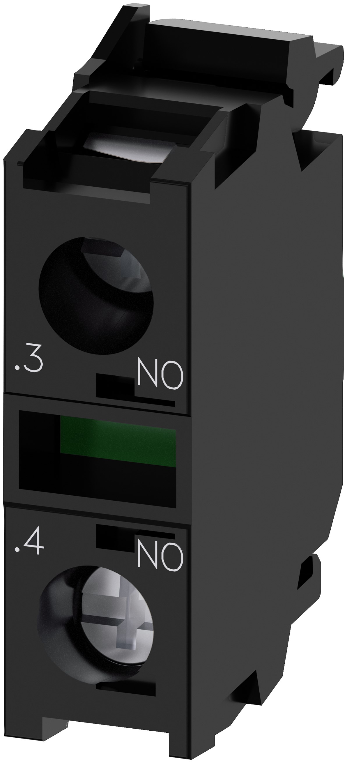 Siemens SIRIUS ACT 3SU14 Series Contact Block, 500V ac/dc, 1 NO