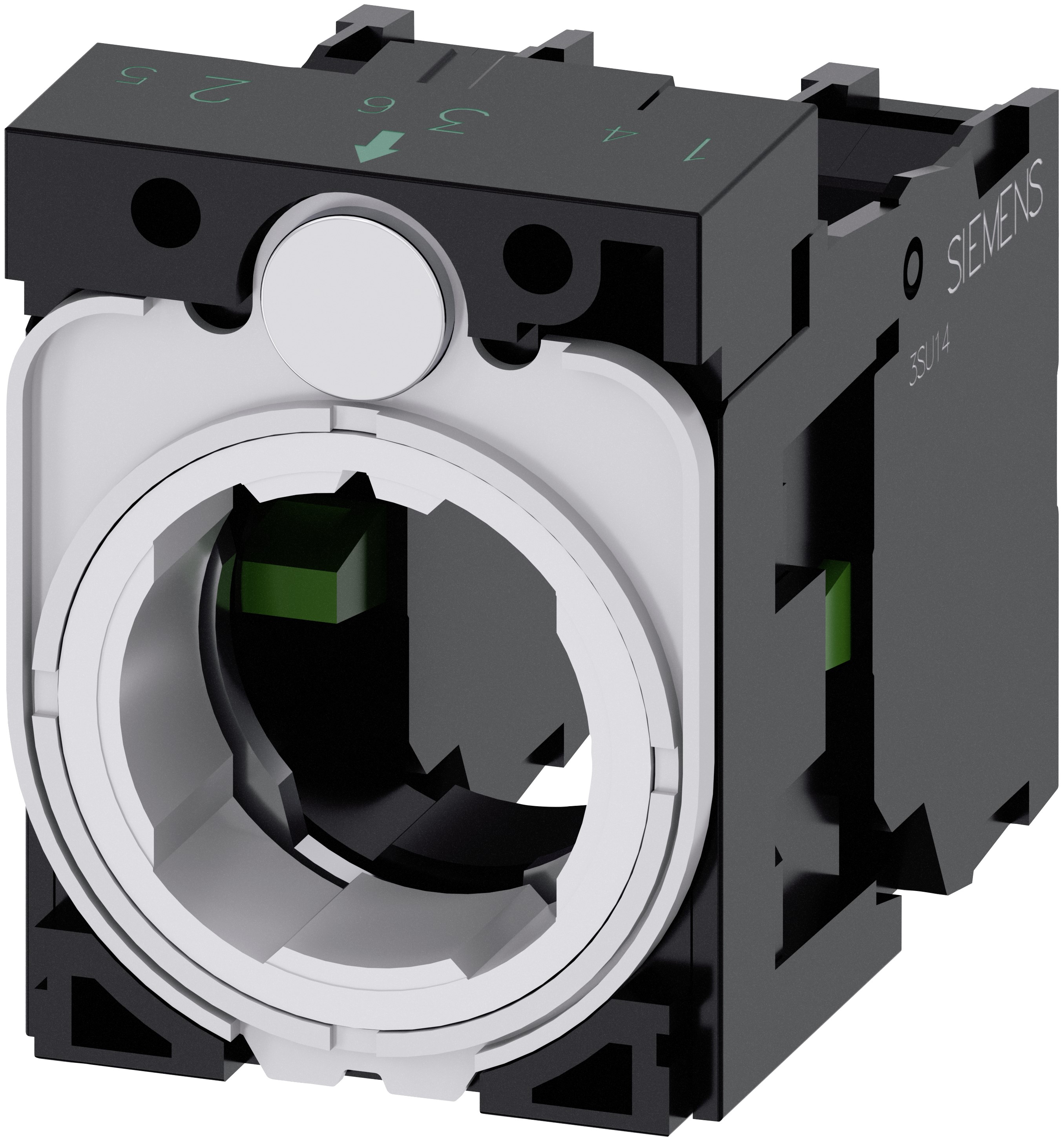 Siemens SIRIUS ACT 3SU15 Series Contact Block, 5V, 500 V, 2 NO