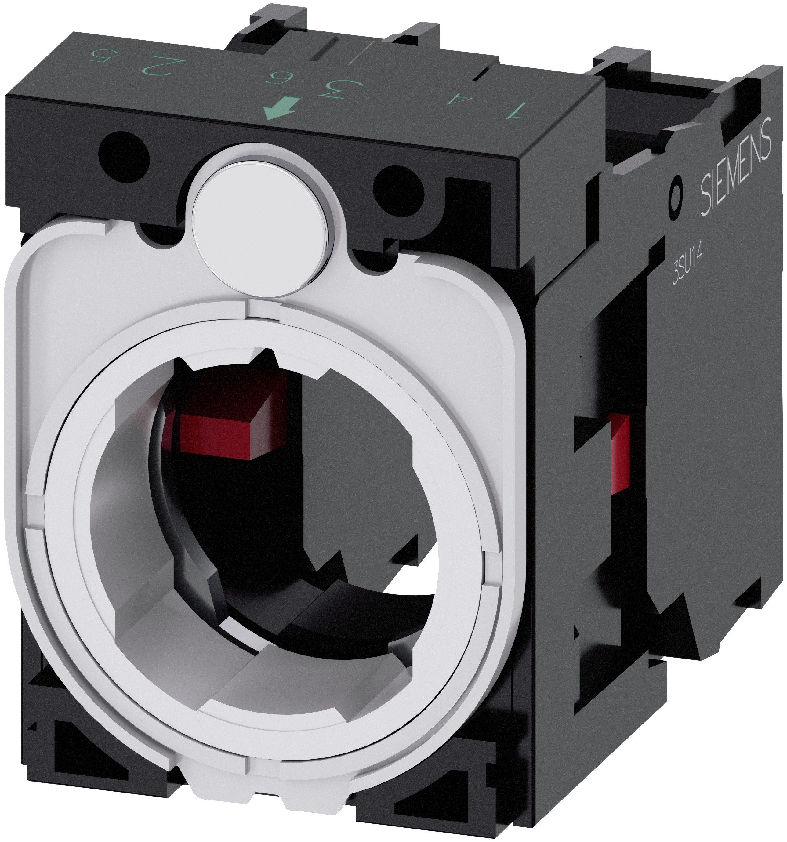 Siemens SIRIUS ACT 3SU15 Series Contact Block, 5V, 500 V, 2 NC