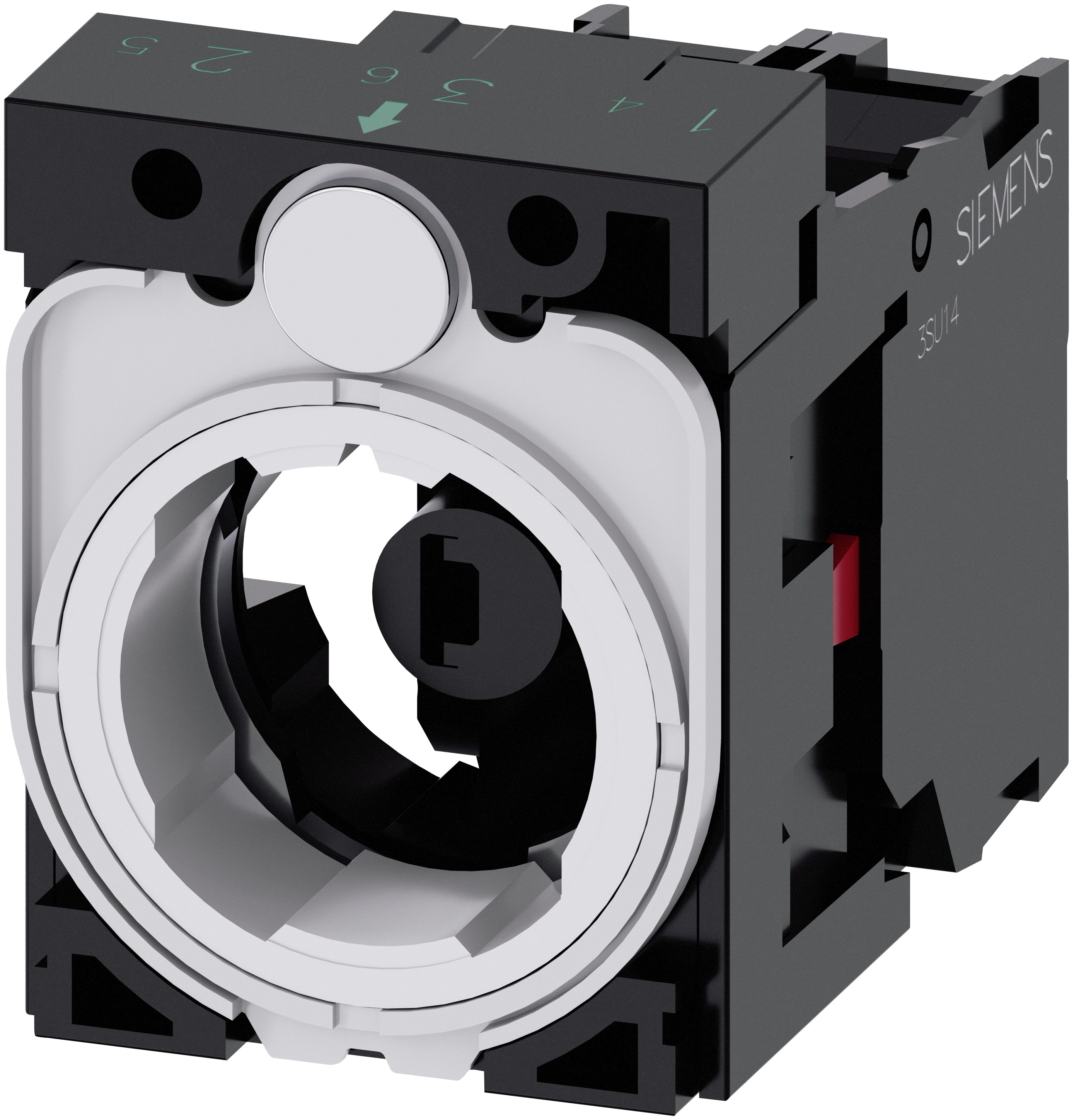 Siemens SIRIUS ACT 3SU15 Series Contact & Light Block, 24V ac/dc, Amber Light, 1 NC
