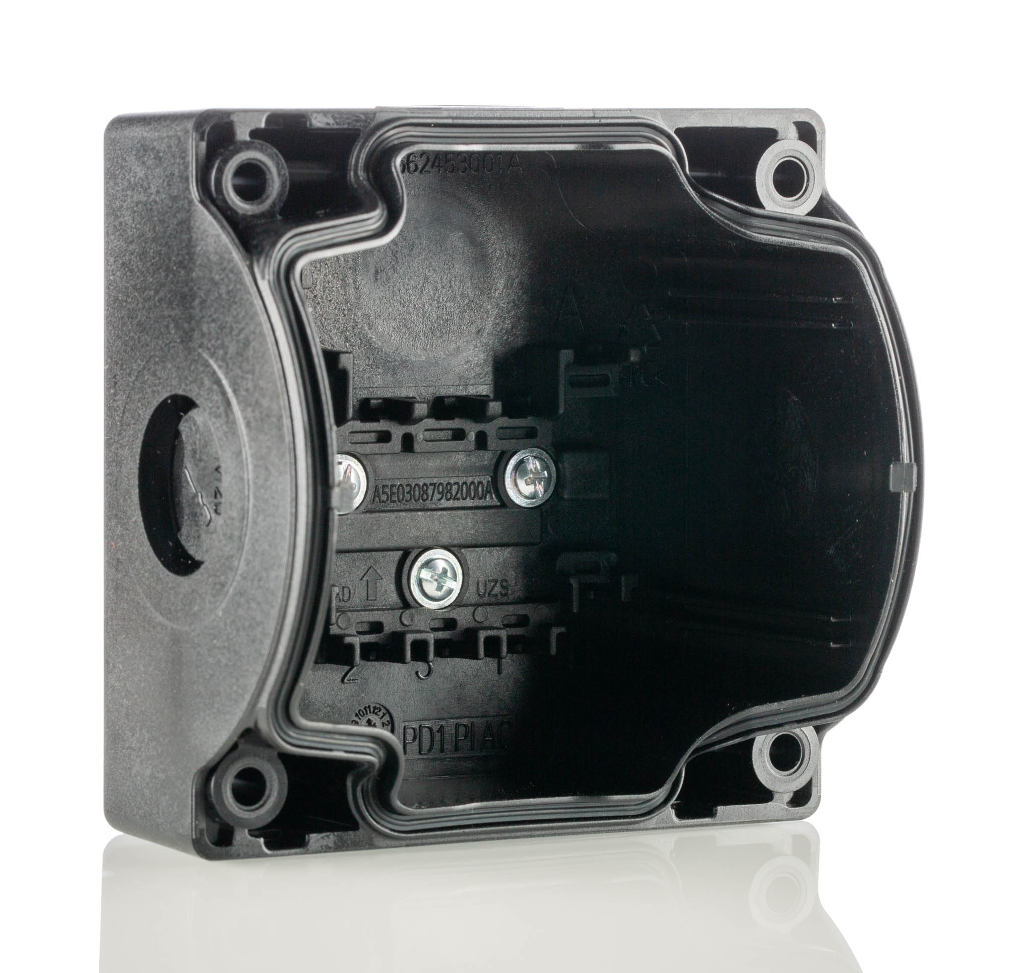 Siemens Grey Plastic SIRIUS ACT 3SU18 Push Button Enclosure - 1 Hole 22 mm Diameter