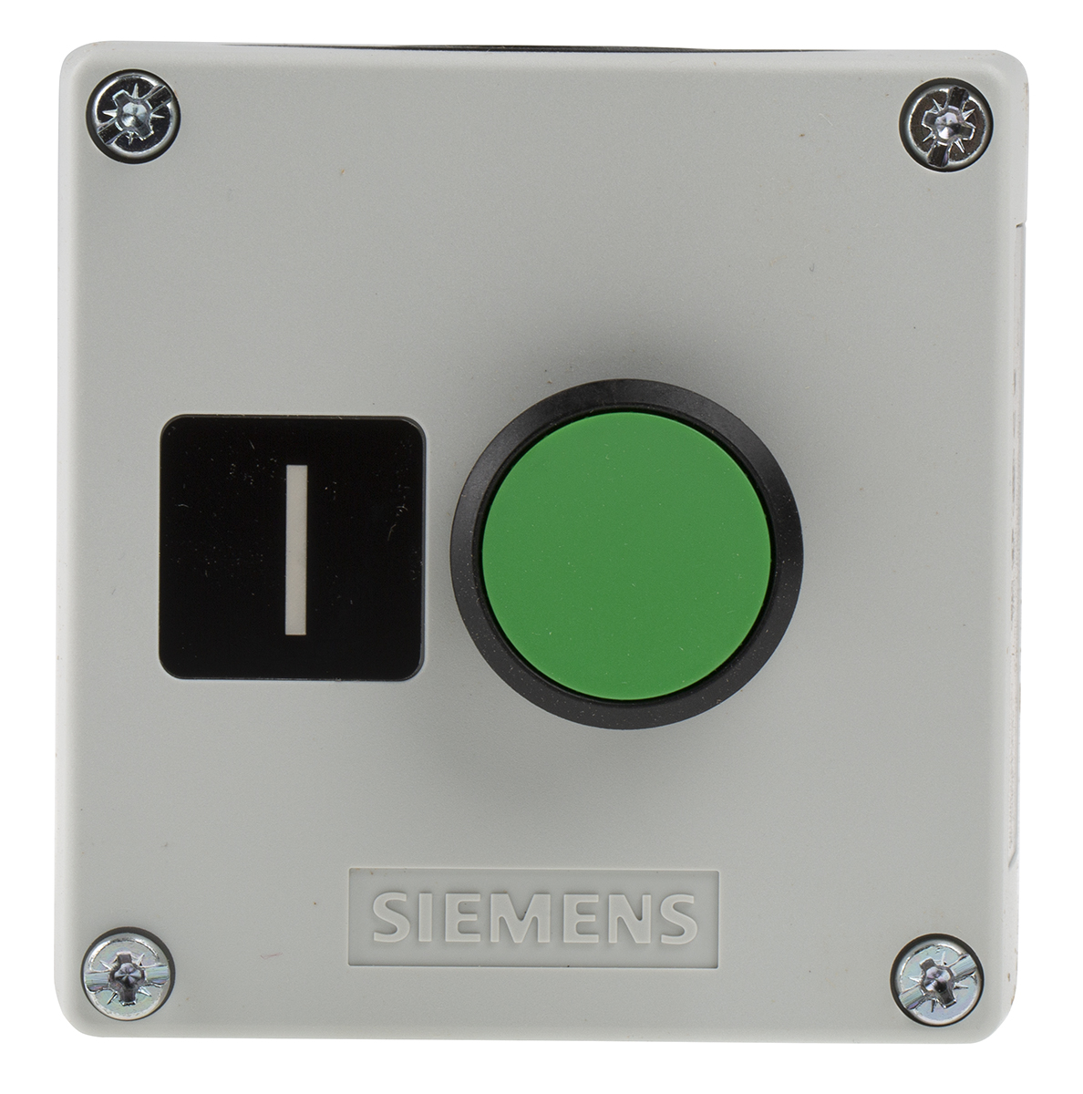 Siemens Push Button Control Station - SPST, Plastic, Green, I, IP67, IP69, IP66