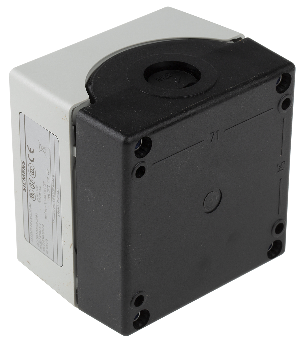 3su1801-0ab00-2ab1 Siemens Push Button Control Station - SPST, Plastic, Green, I, IP67, IP69, IP66