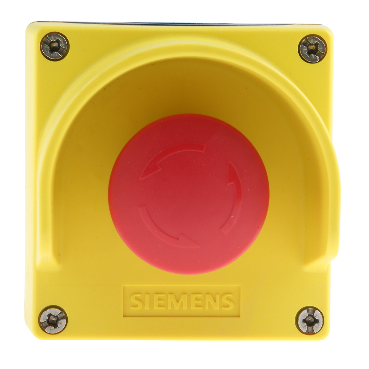 Siemens SIRIUS ACT 3SU18 Series Twist Release Emergency Stop Push Button, Surface Mount, 2 NC