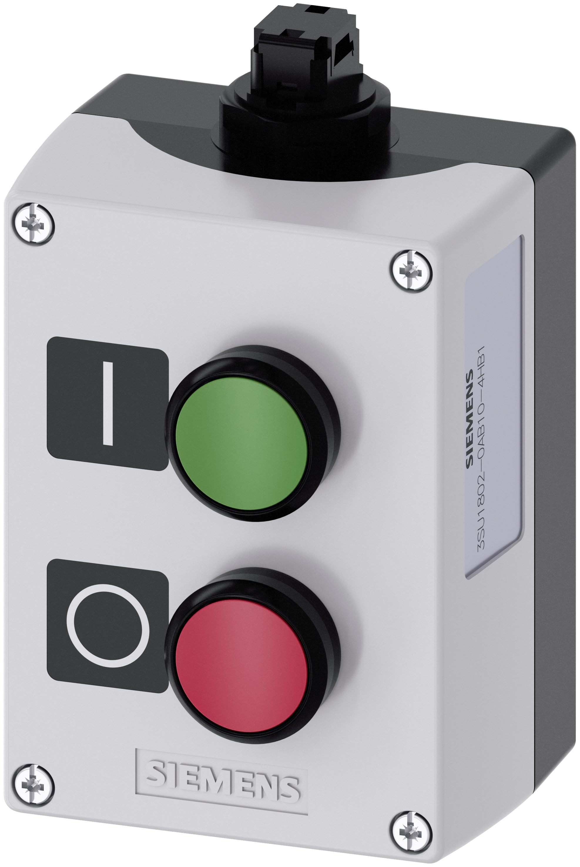 Siemens Control Station Switch, Plastic, Red, Green, IP69, IP66, IP67