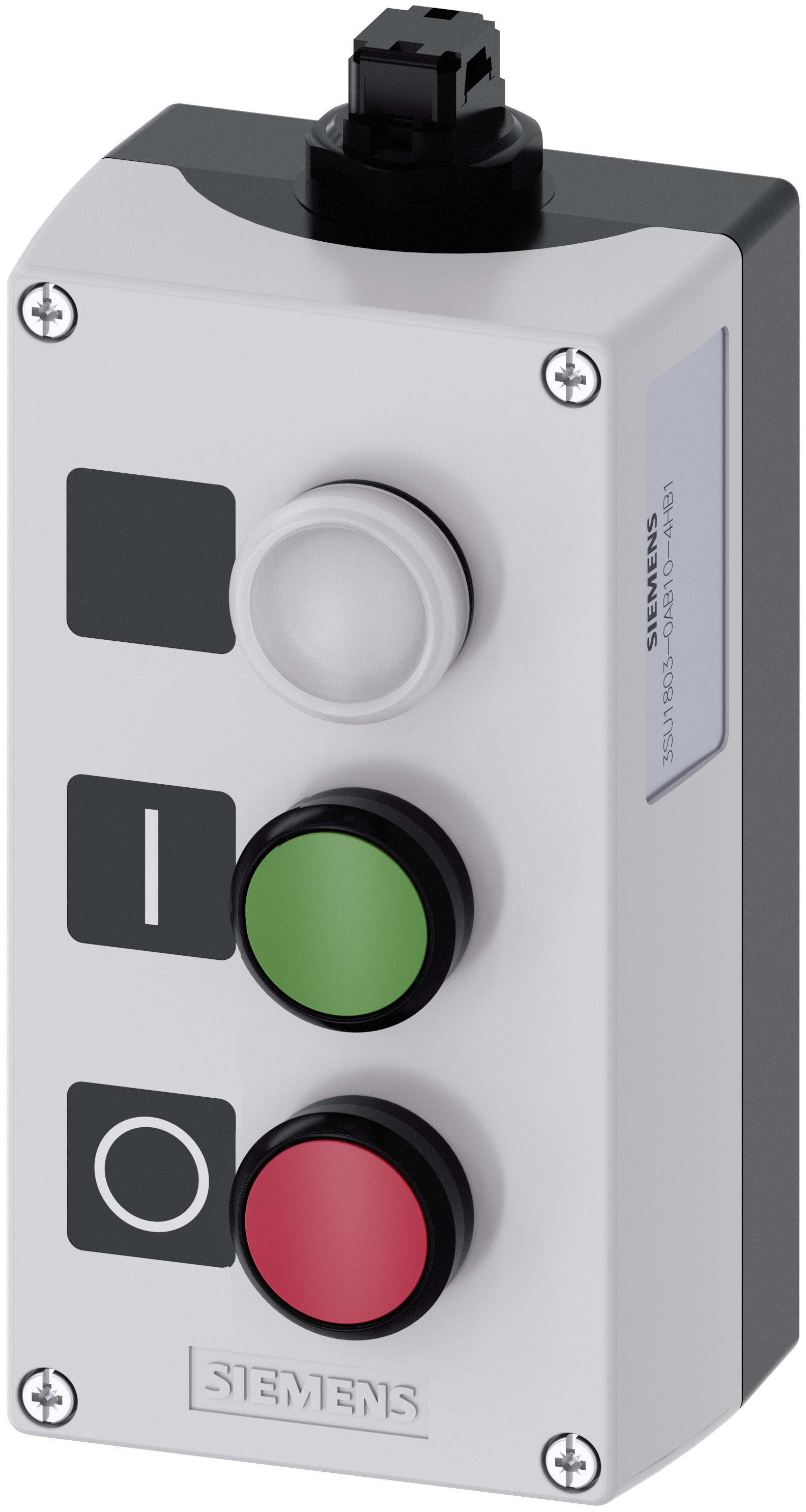 Siemens Control Station Switch, Metal, Red, White, Green, IP66, IP67, IP69